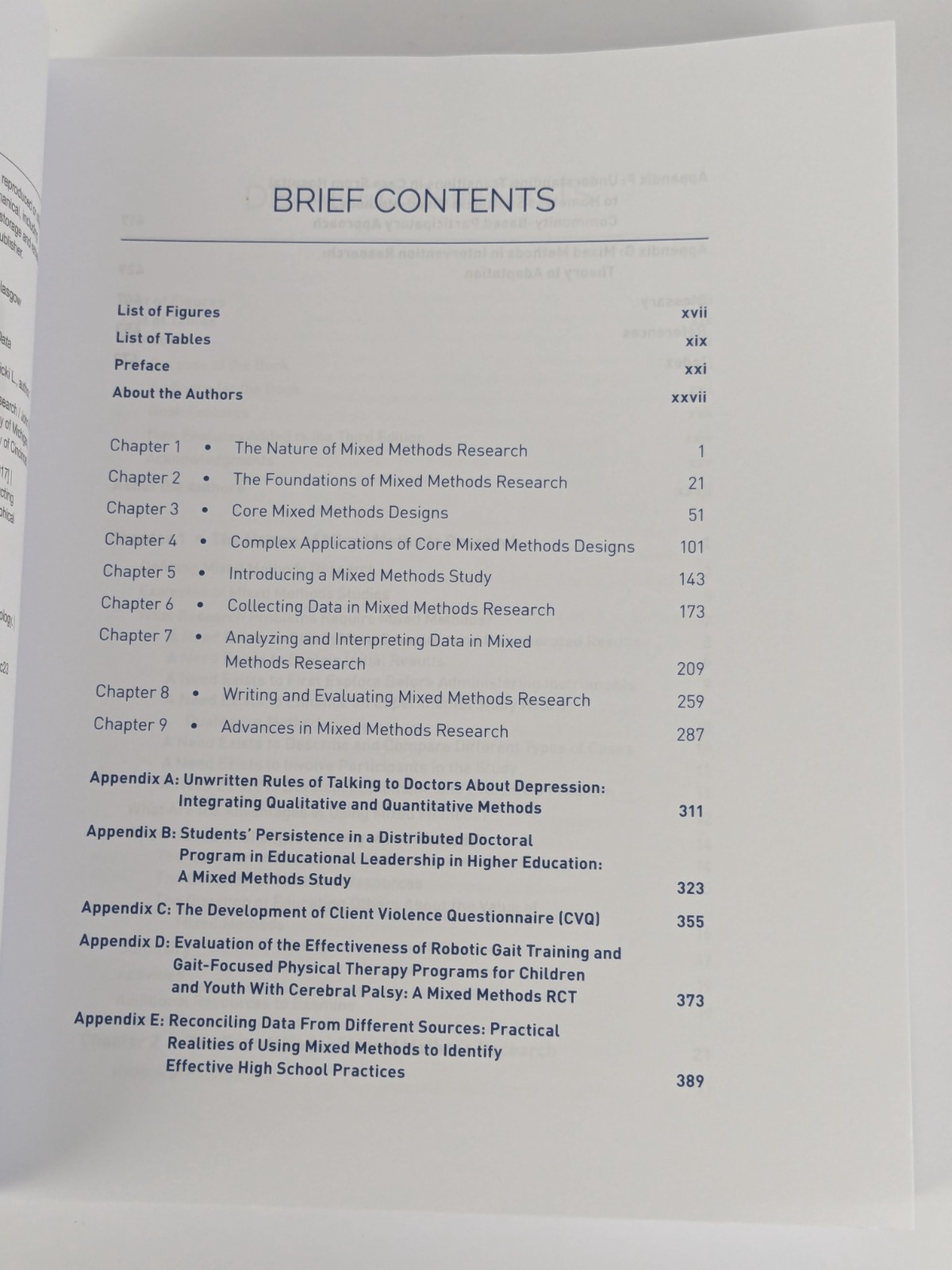 Designing and Conducting Mixed Methods Research by John W. Creswell Paperback