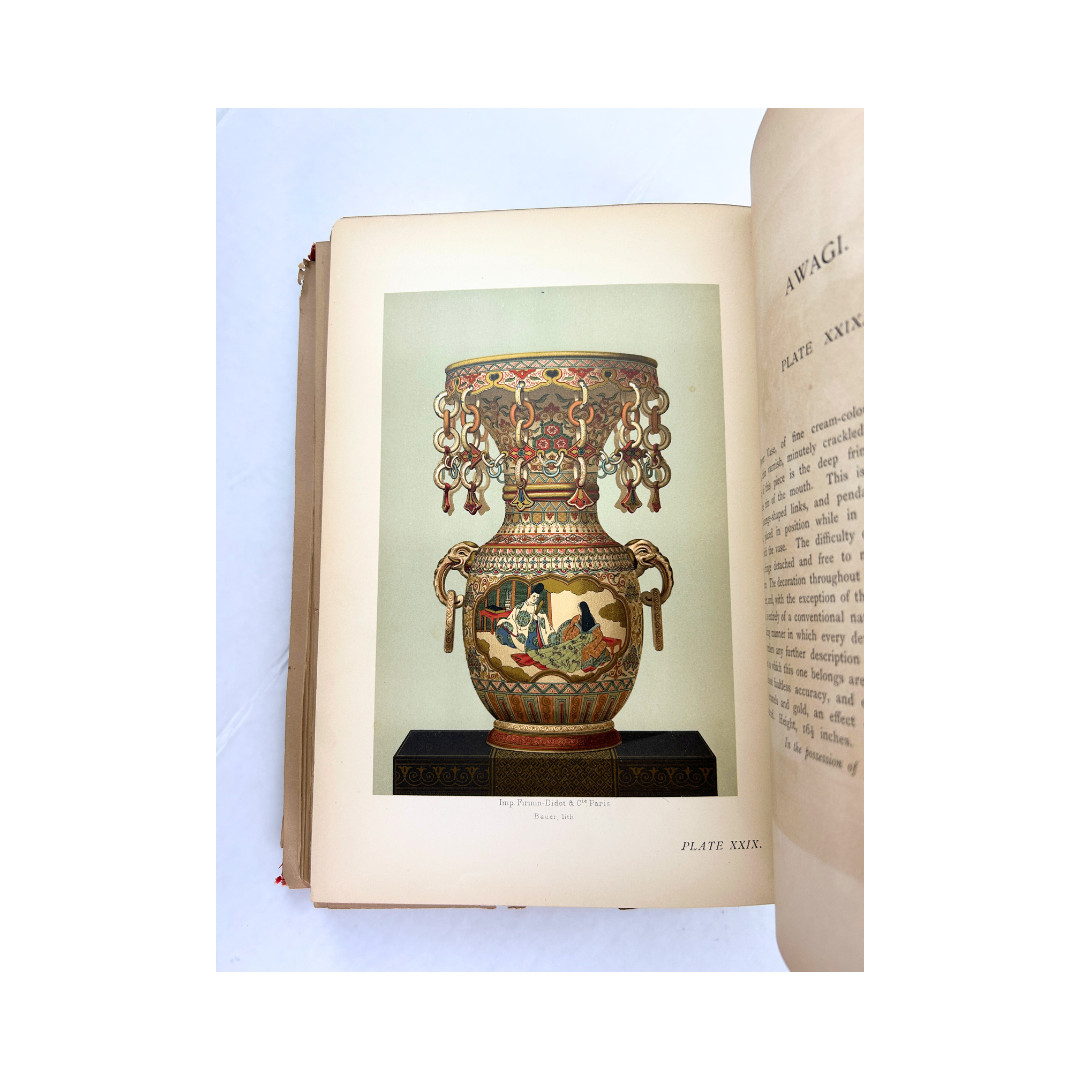 Keramic Art of Japan by George A Audsley & James L Bowes, 1881