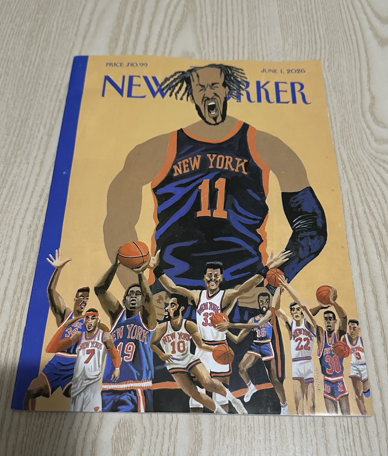 New Yorker Magazine Knicks Cover June 1, 2026 Kings of New York Jalen Brunson