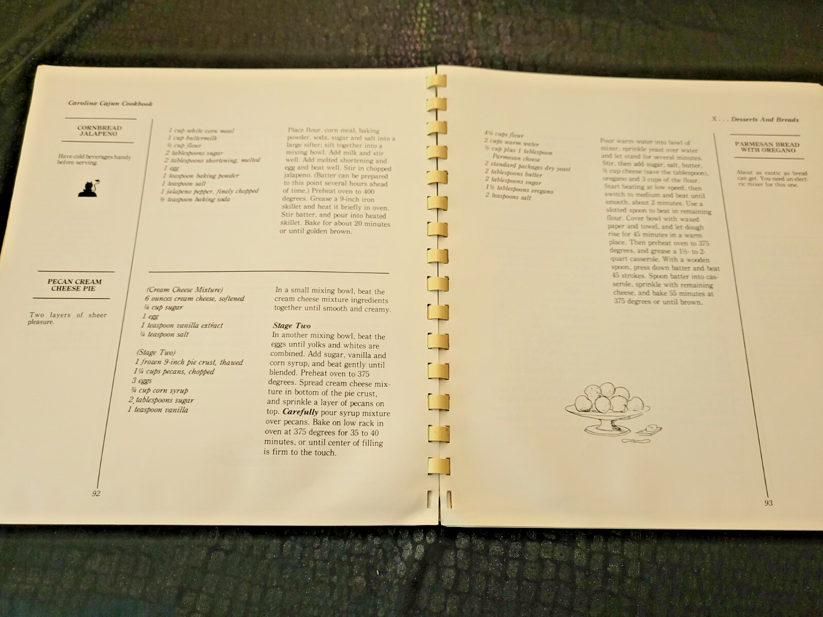 1984 CAROLINA CAJUN COOKBOOK-PROVENCE RESTAURANT RECIPES-101 PAGES
