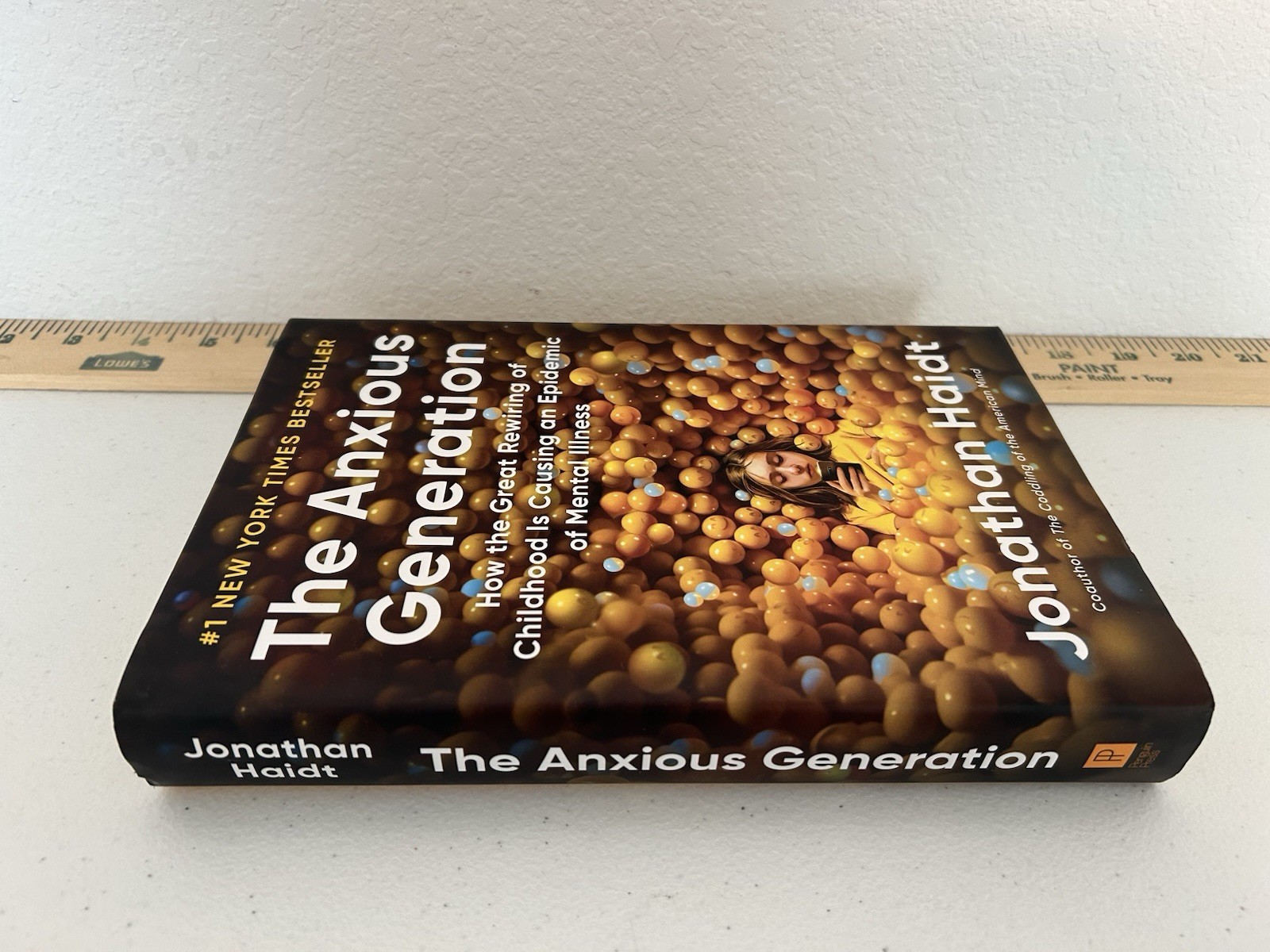 The Anxious Generation By Jonathan Haidt Hardcover Book 2024