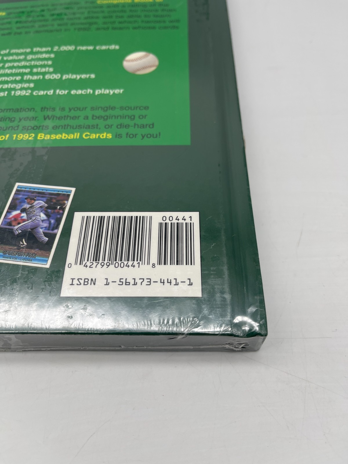 Complete Book of 1992 Baseball Card Topps Donruss Fleer Score UD Hard Cover NEW