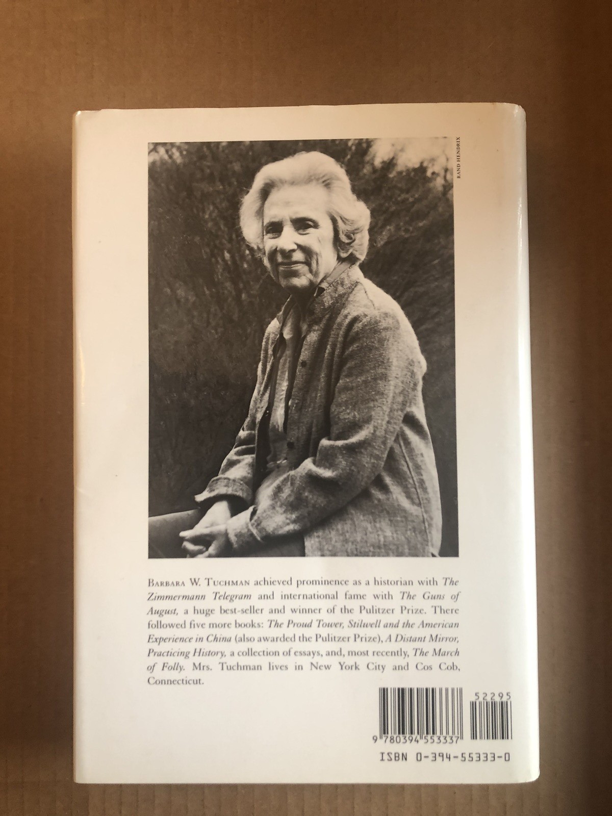 The First Salute. Barbara W. Tuchman Knopf 1988 First Edition