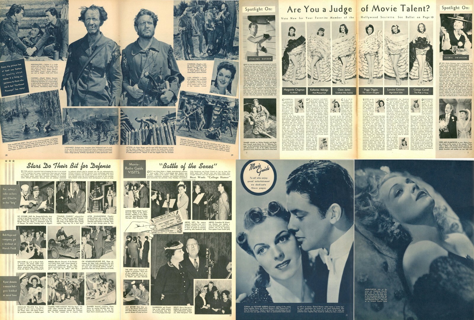 115 Old Issues Movie & Radio Guide Cinema Movie Stars Magazines (1940-1943) DVD