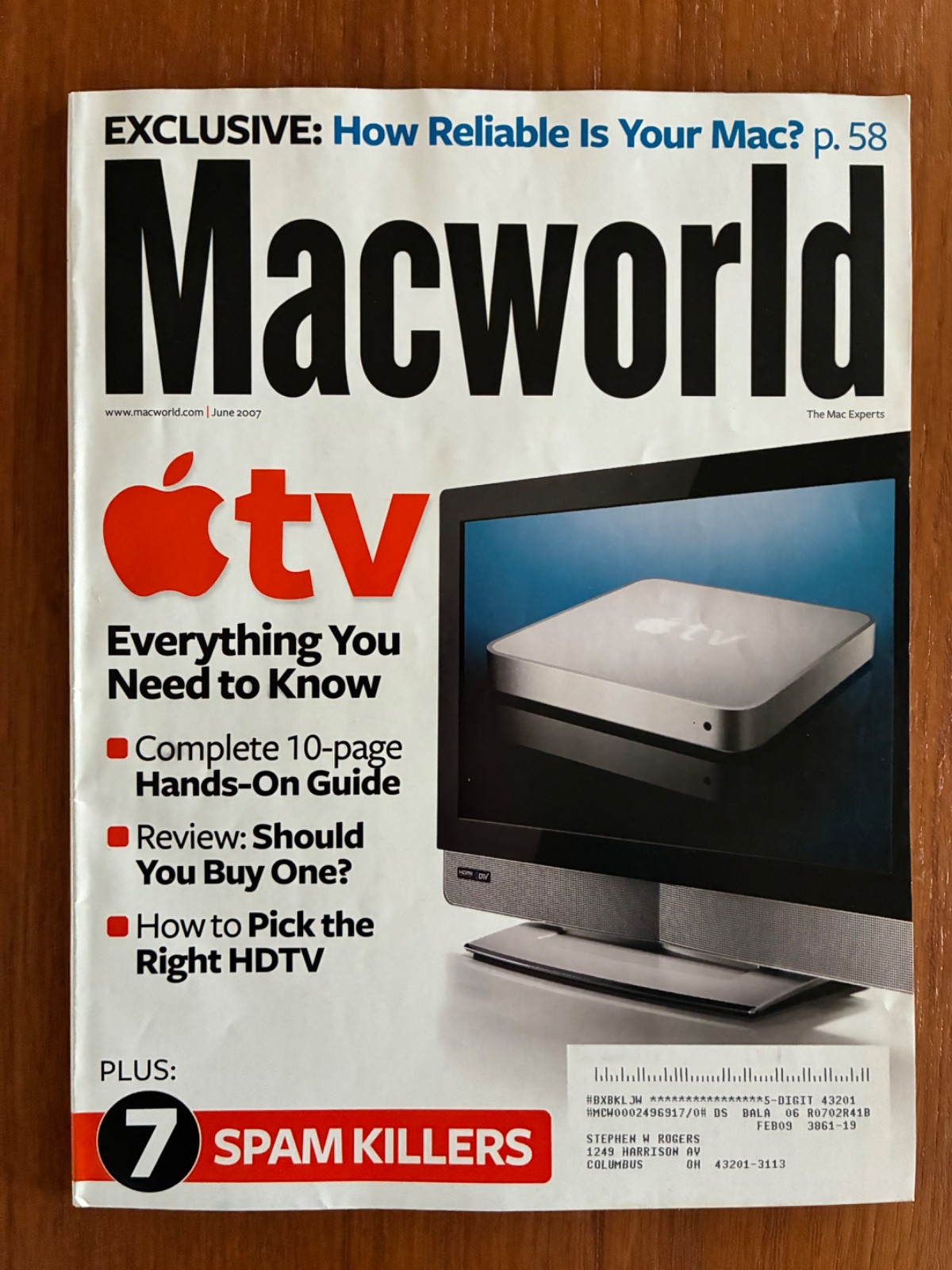 Macworld Magazine • 2006, 2007, 2008 • Lot of 35 issues • Very Good Condition