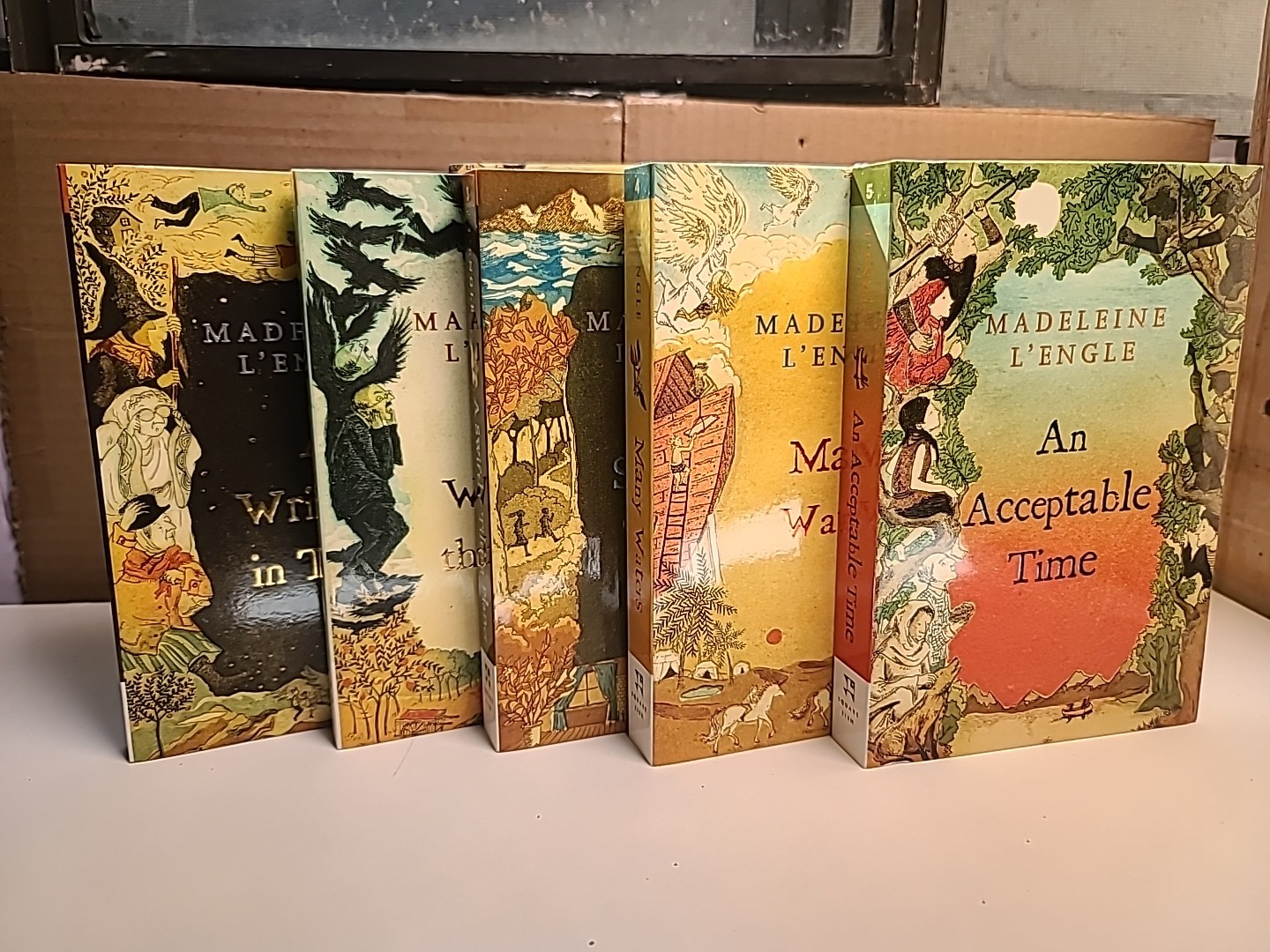 A Wrinkle in Time Madeleine L’Engle Square Fish 2007 13th Printing PB
