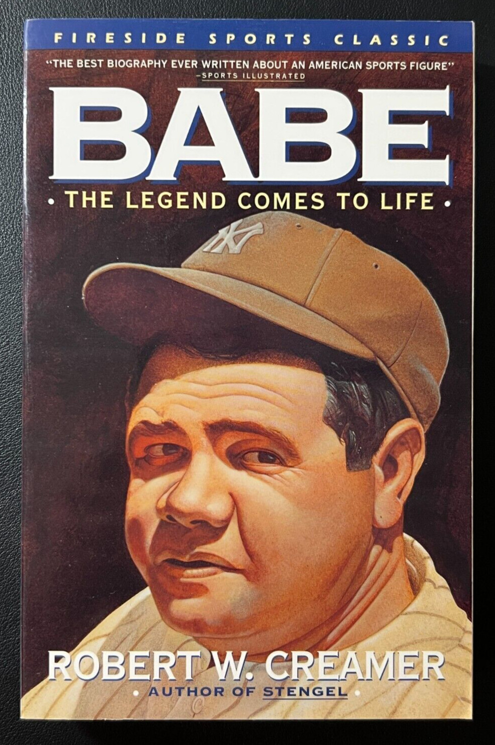 1992 «Babe: The Legend Comes To Life» Book MLB NY Yankees Robert W. Creamer VTG!