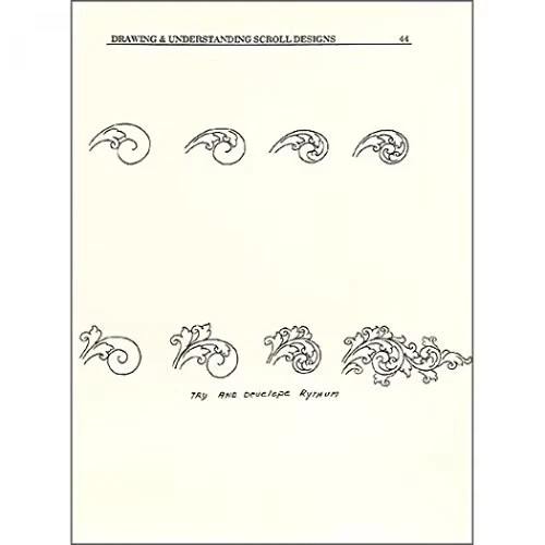 Drawing and Understanding Scroll Designs by Ron Smith