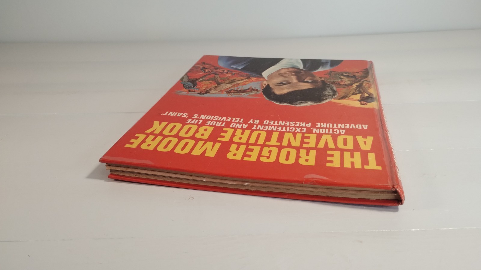 Roger Moore Adventure Book vintage 1966 Hardback Edition James Bond book
