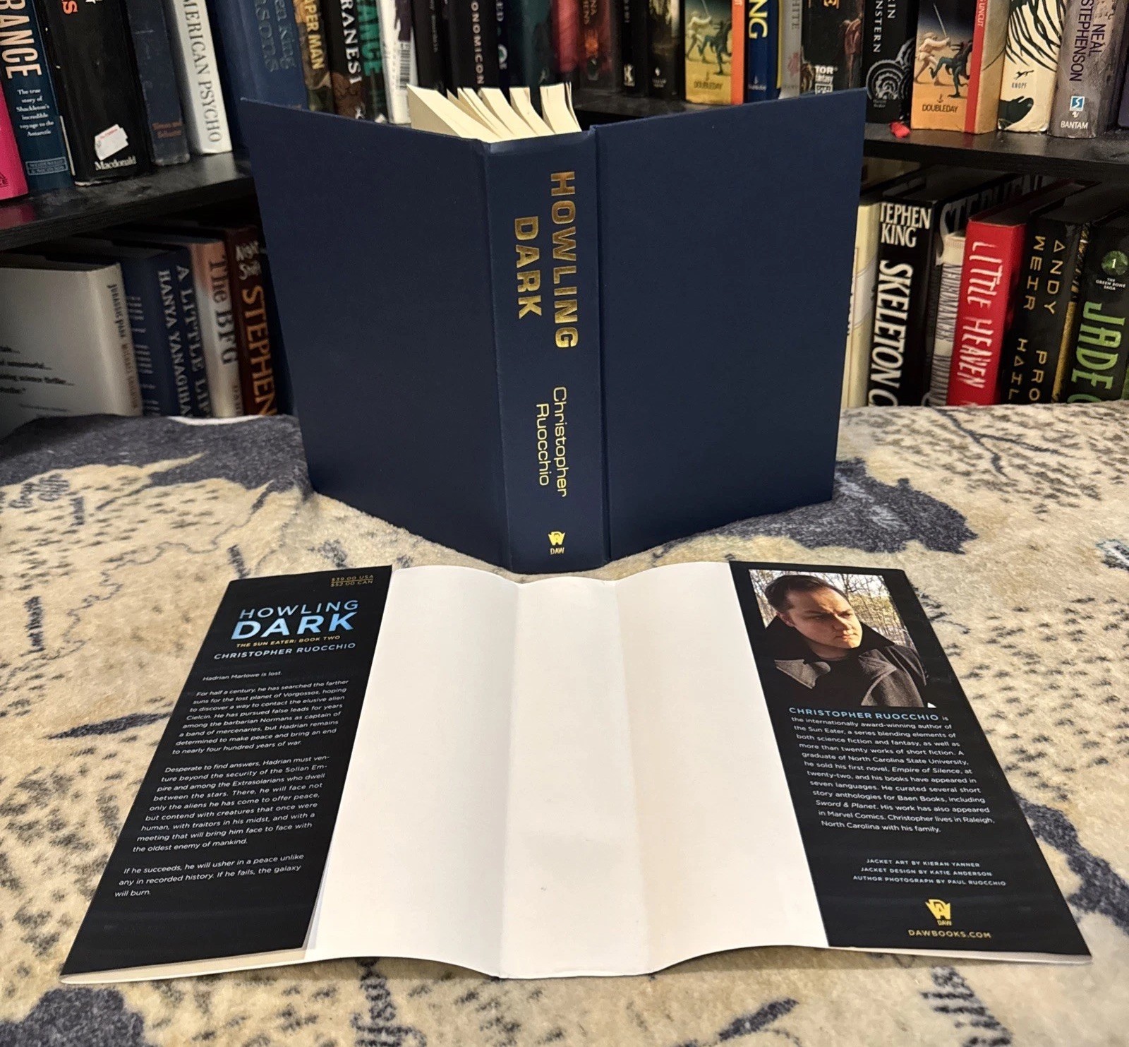 SIGNED – Howling Dark – Christopher Ruocchio (Hardcover) First Edition/1st Print