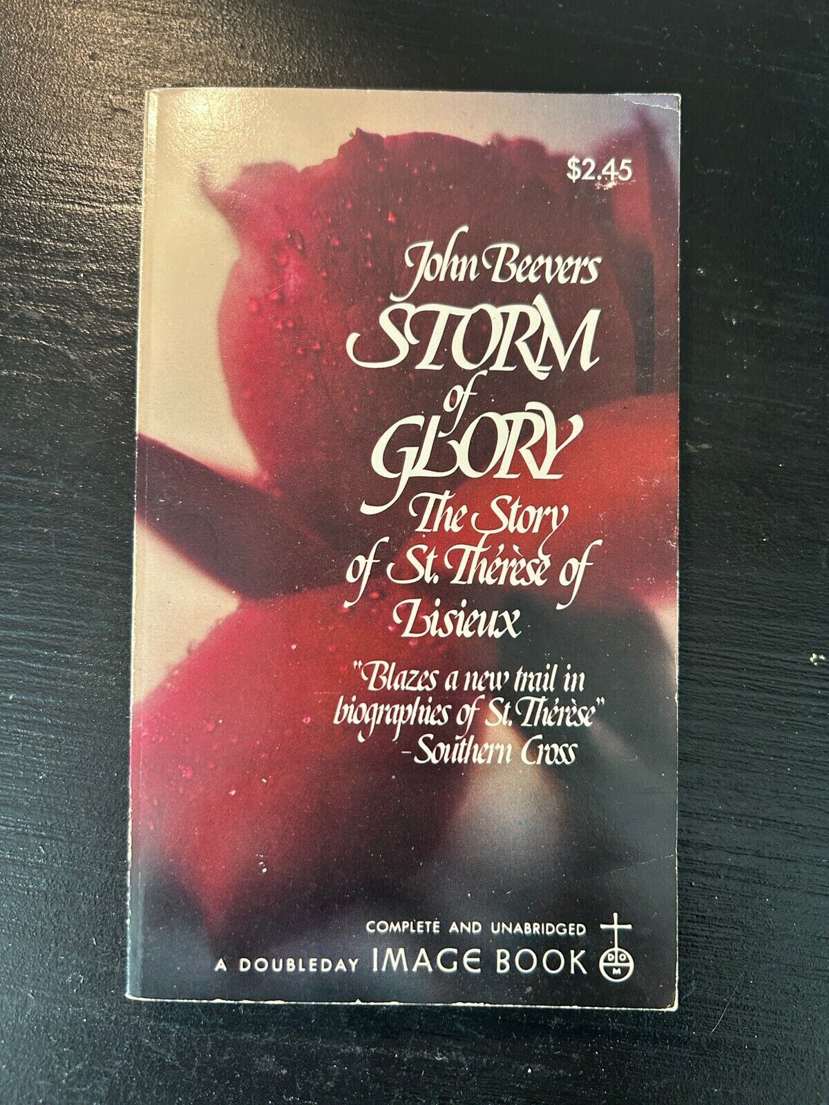 STORM OF GLORY, ST THERESE OF LISIEUX, BEEVERS, NEW 1974 DOUBLDAY IMAGE BOOK PPD
