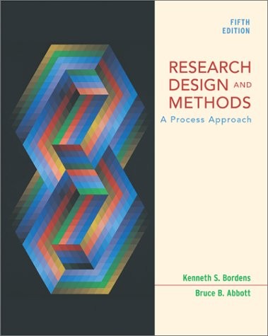 Research Design and Methods: A Process Approach