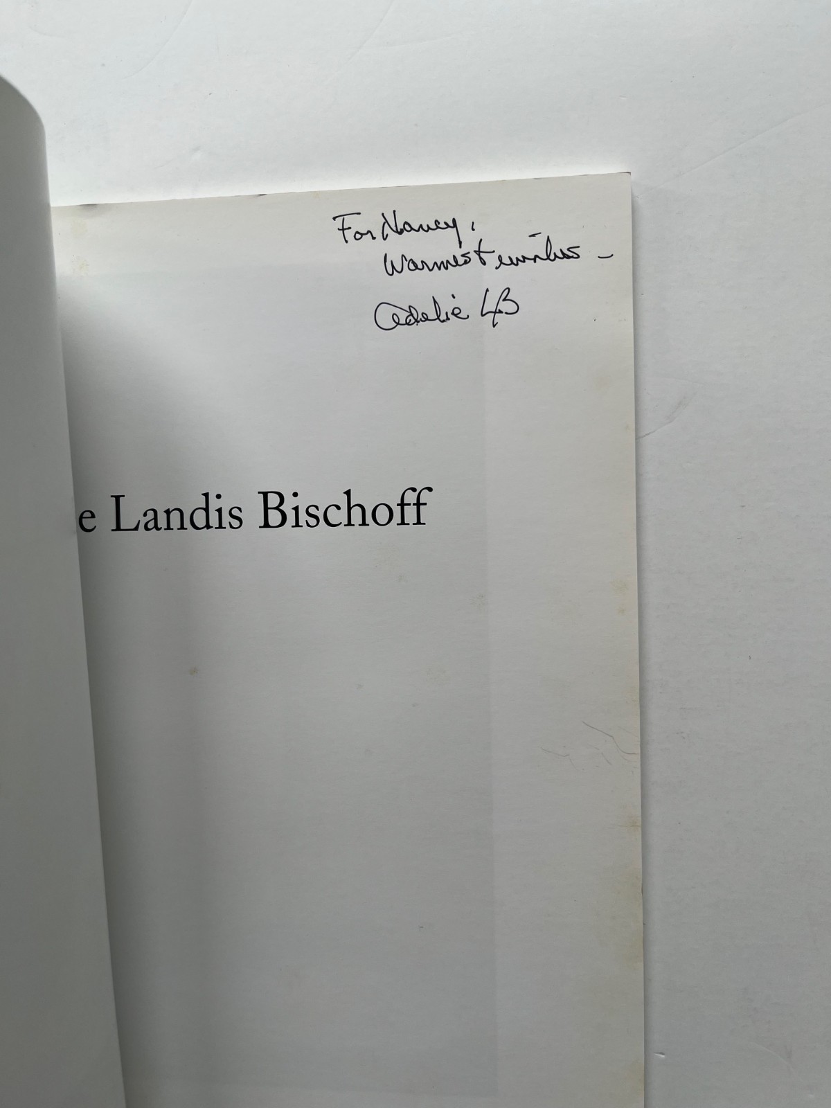 Adelie Landis BISCHOFF ~ SIGNED ~ Salander-O’Reilly 2006 art exhibition, Elmer