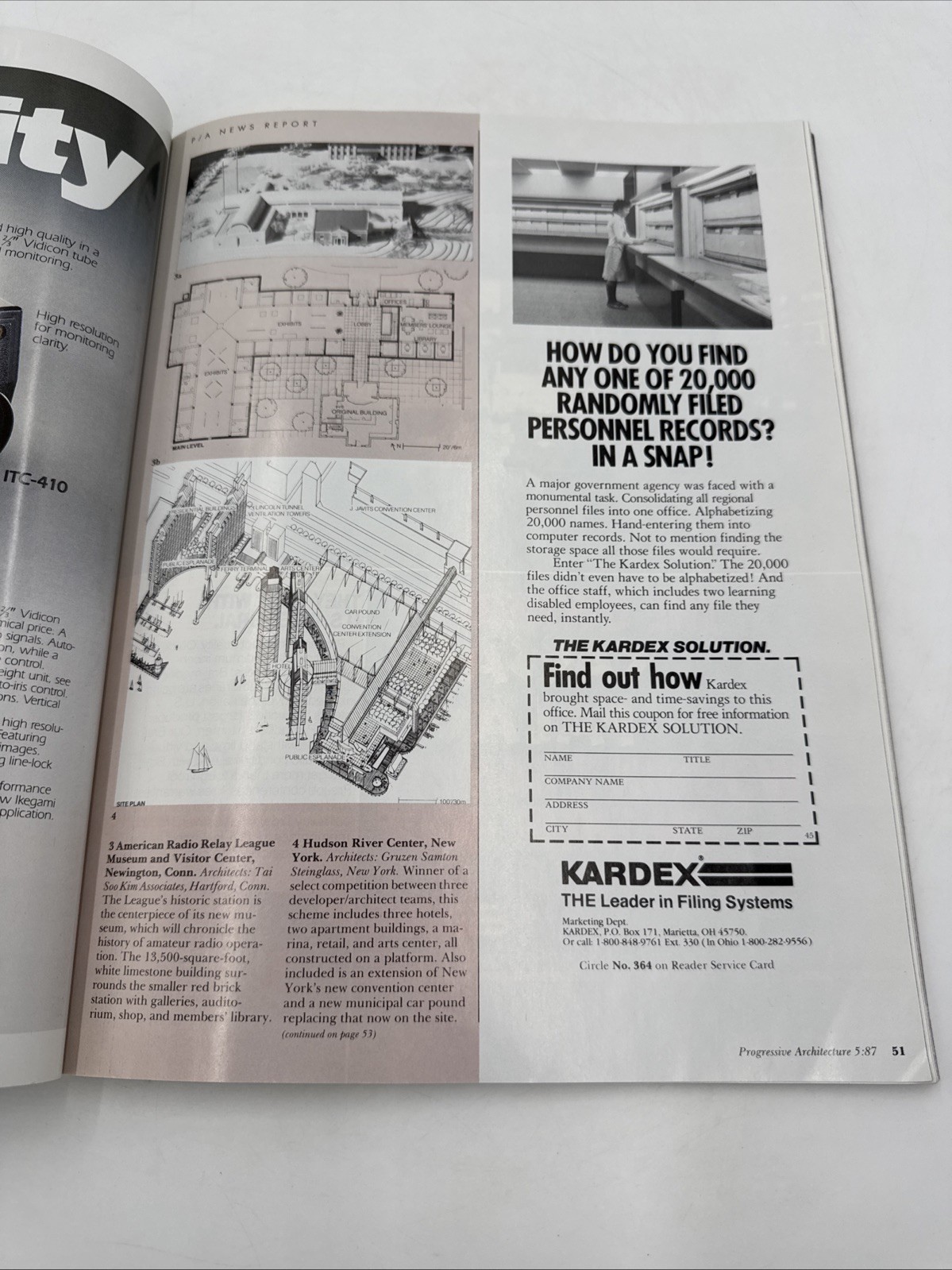 Progressive Architecture May 1987 Renzo Piano Menil Collection E Fay Jones 80s