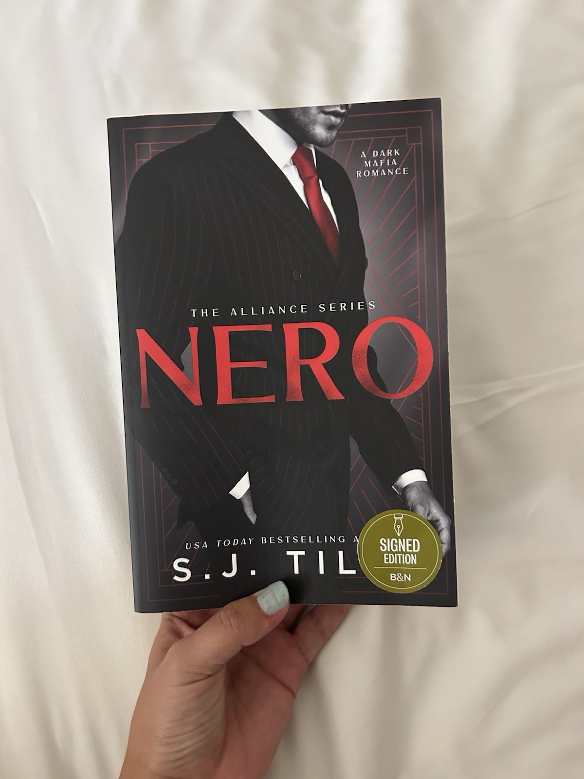 Nero (The Alliance, 1) by S.J. Tilly HAND SIGNED
