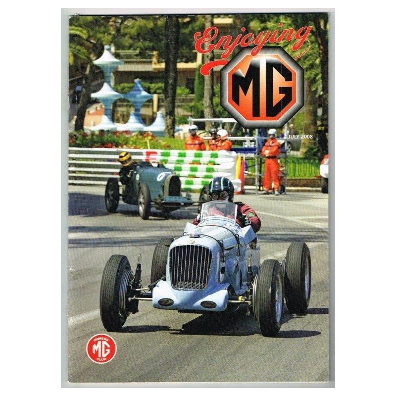 Enjoying MG Magazine July 2008 mbox3637/i MG Owners Club