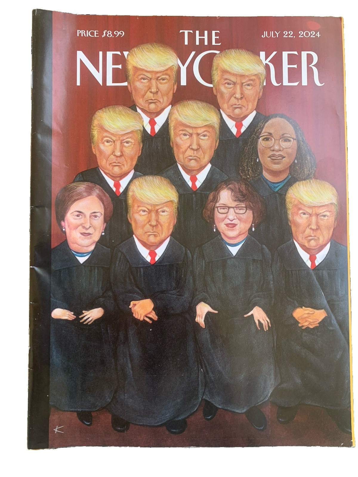 The New Yorker Magazine-JULY 22, 2024-«The Face of Justice»-If Trump Wins Story