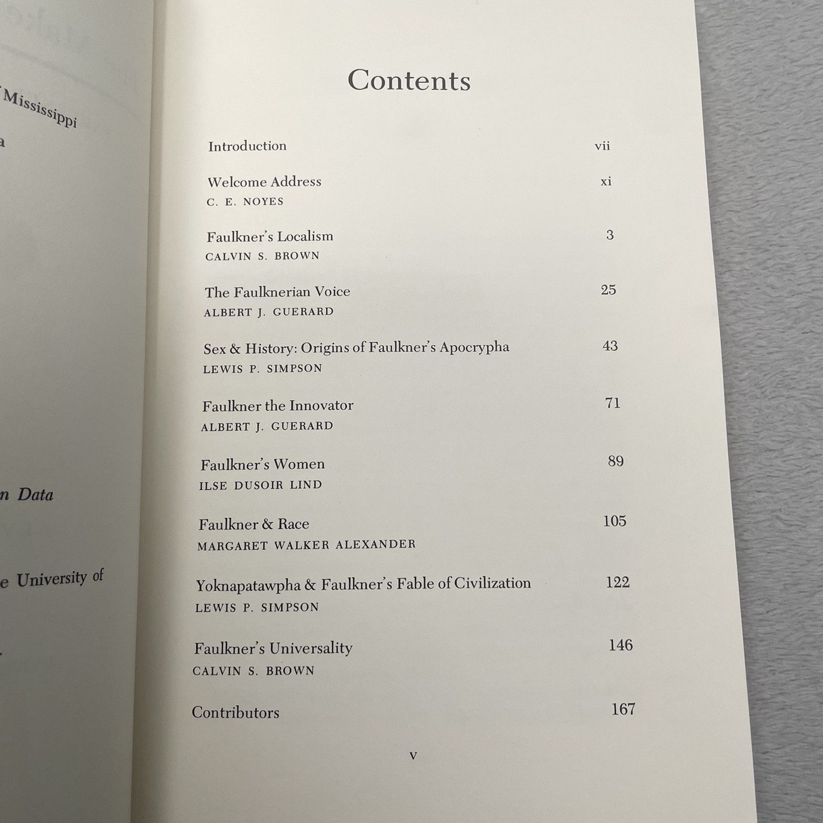 The Maker and the Myth : Faulkner and Yoknapatawpha, 1978