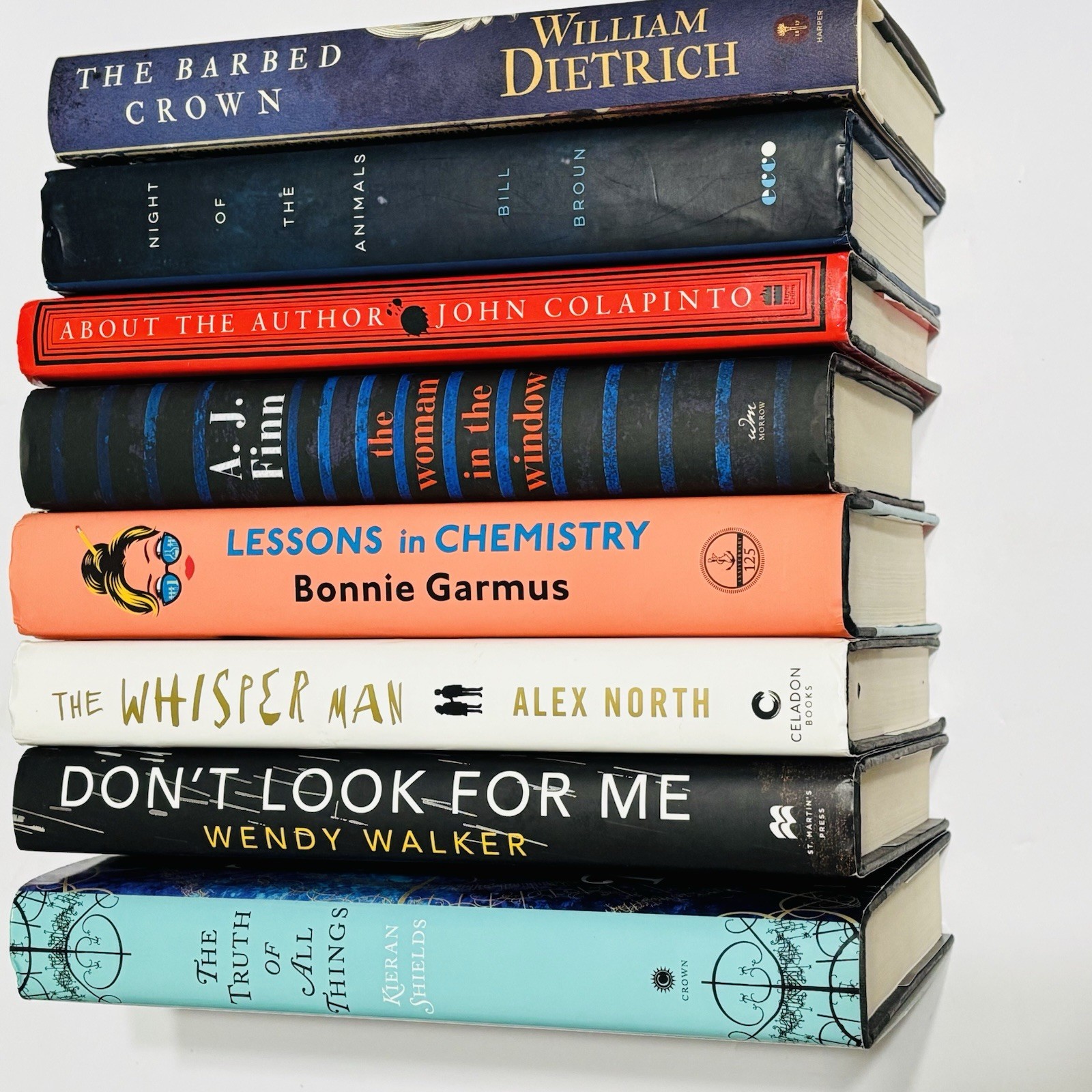 Popular Fiction Hardcover Choose Your Title Thriller Mystery Romance Bundle Lot