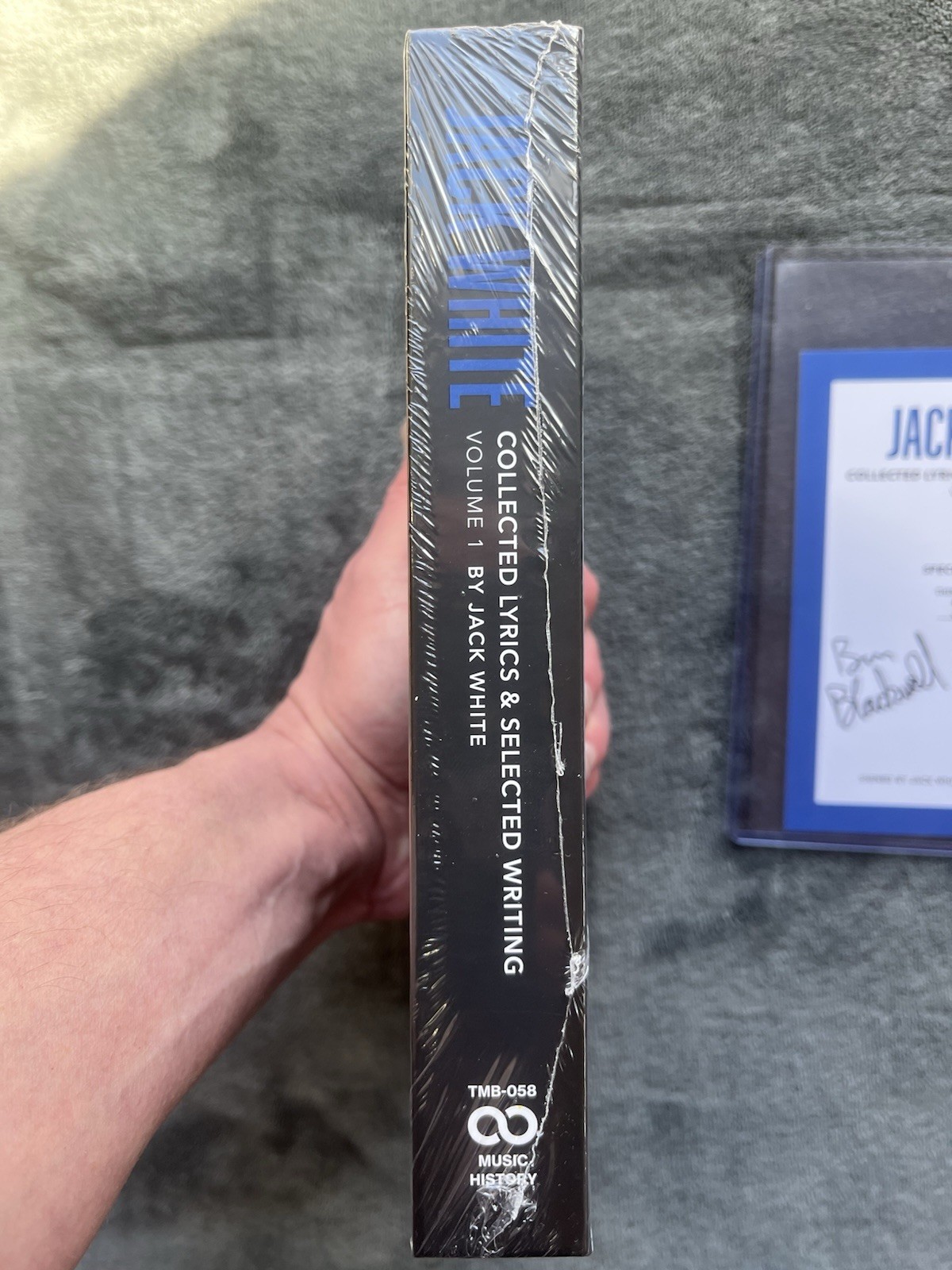 Jack White – Signed & Numbered (32) Limited Collected Lyrics White Stripes 2023