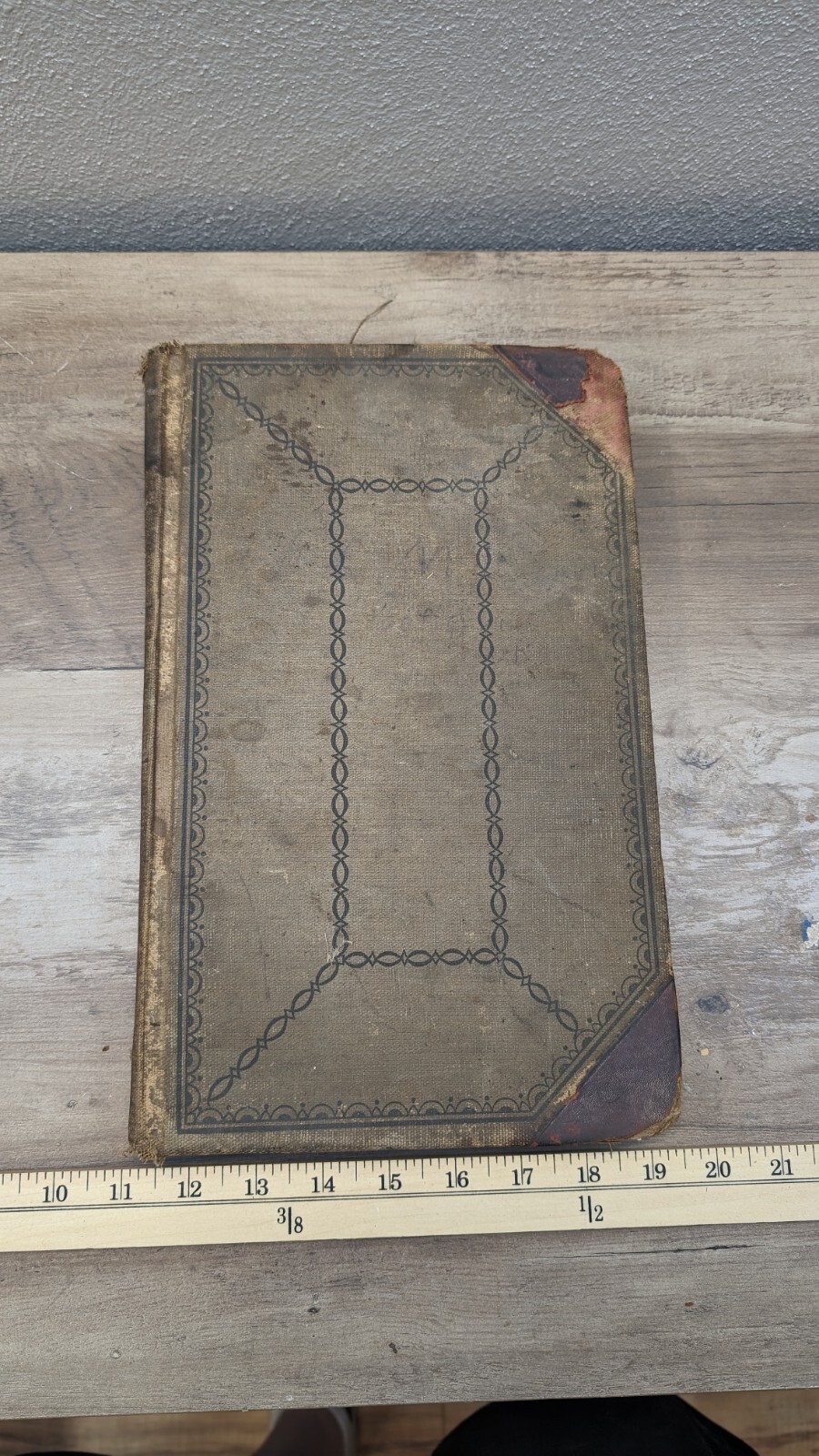 1860 Antique Ledger Book register hand written 200 + pages stocks, banks to 1908