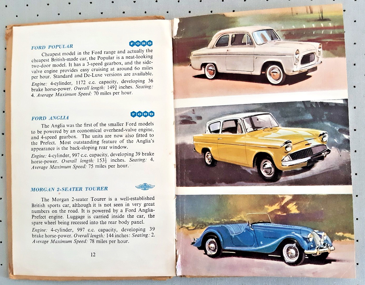 The Ladybird Book of Motor Cars – 1961 – Series 584 – David Carey