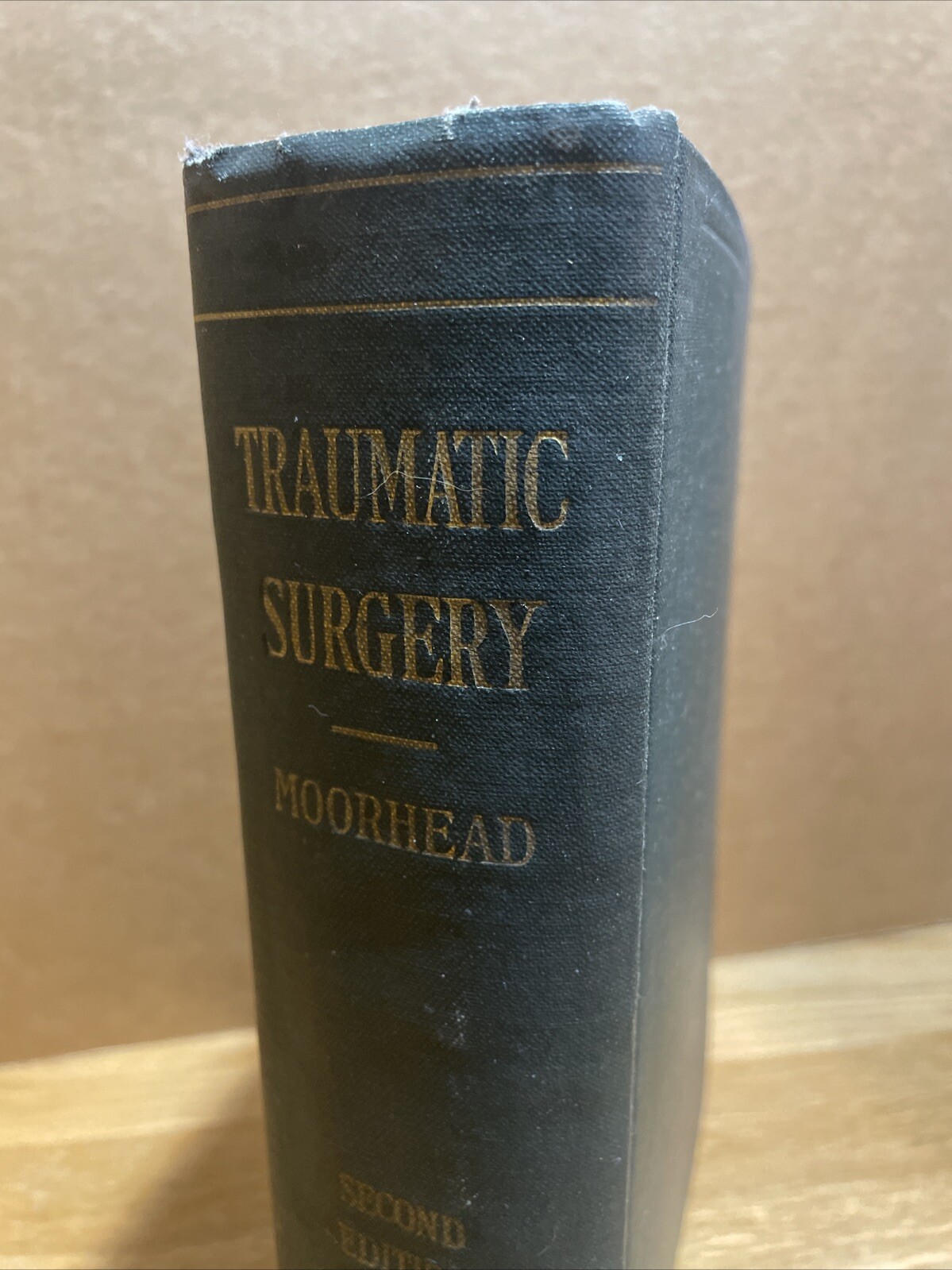 TRAUMATIC SURGERY by John J. Moorhead (1923) Saunders SECOND EDITION 864 pages