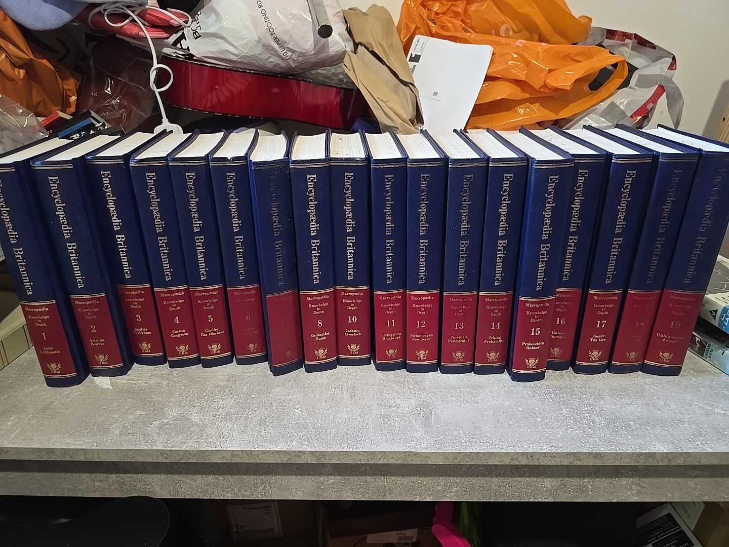 The New Encyclopaedia Britannica Macropaedia 15th edition 1976 1 Missing