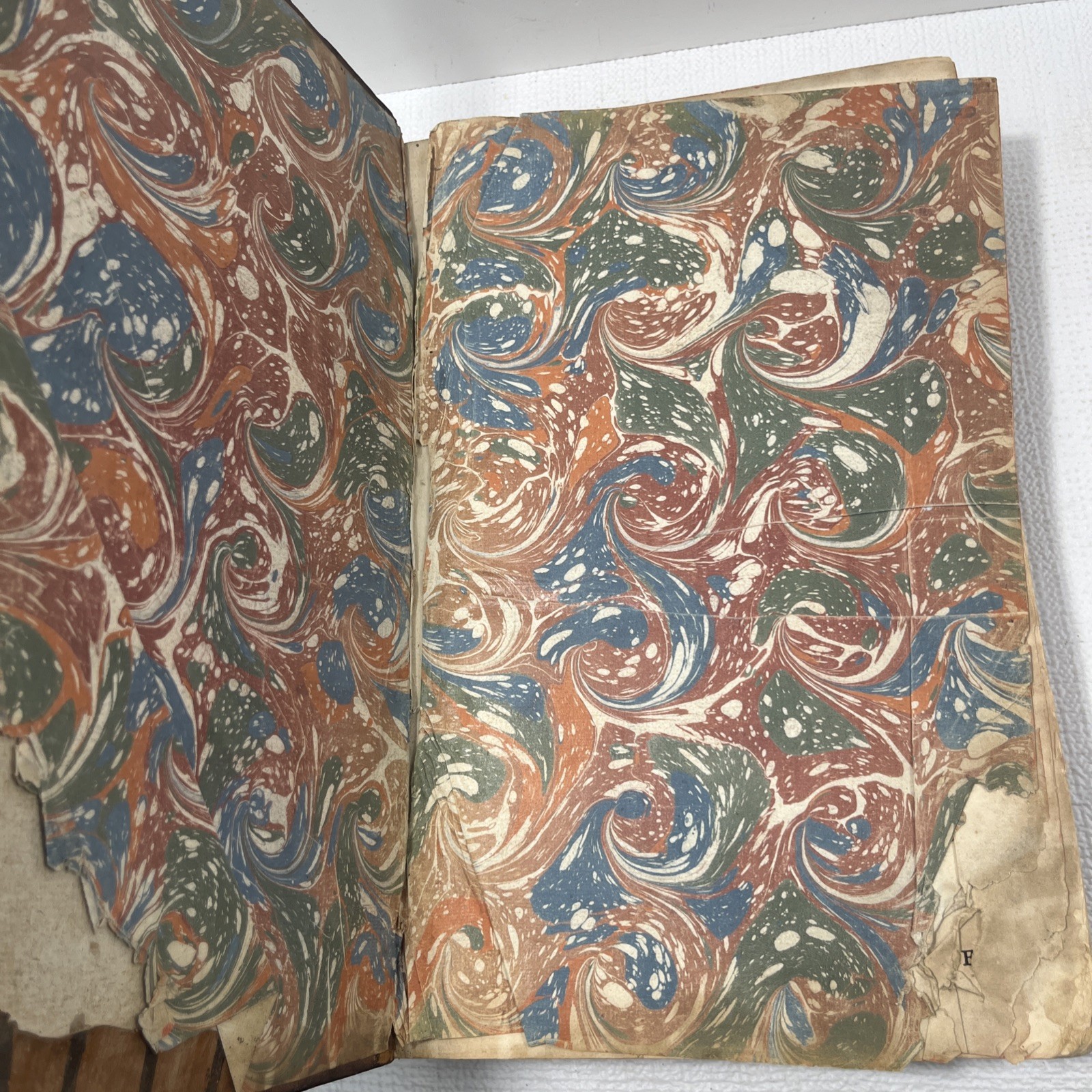Pierre Bayle Dictionnaire Historique Critique Tome V 1734 Antique Leather Book