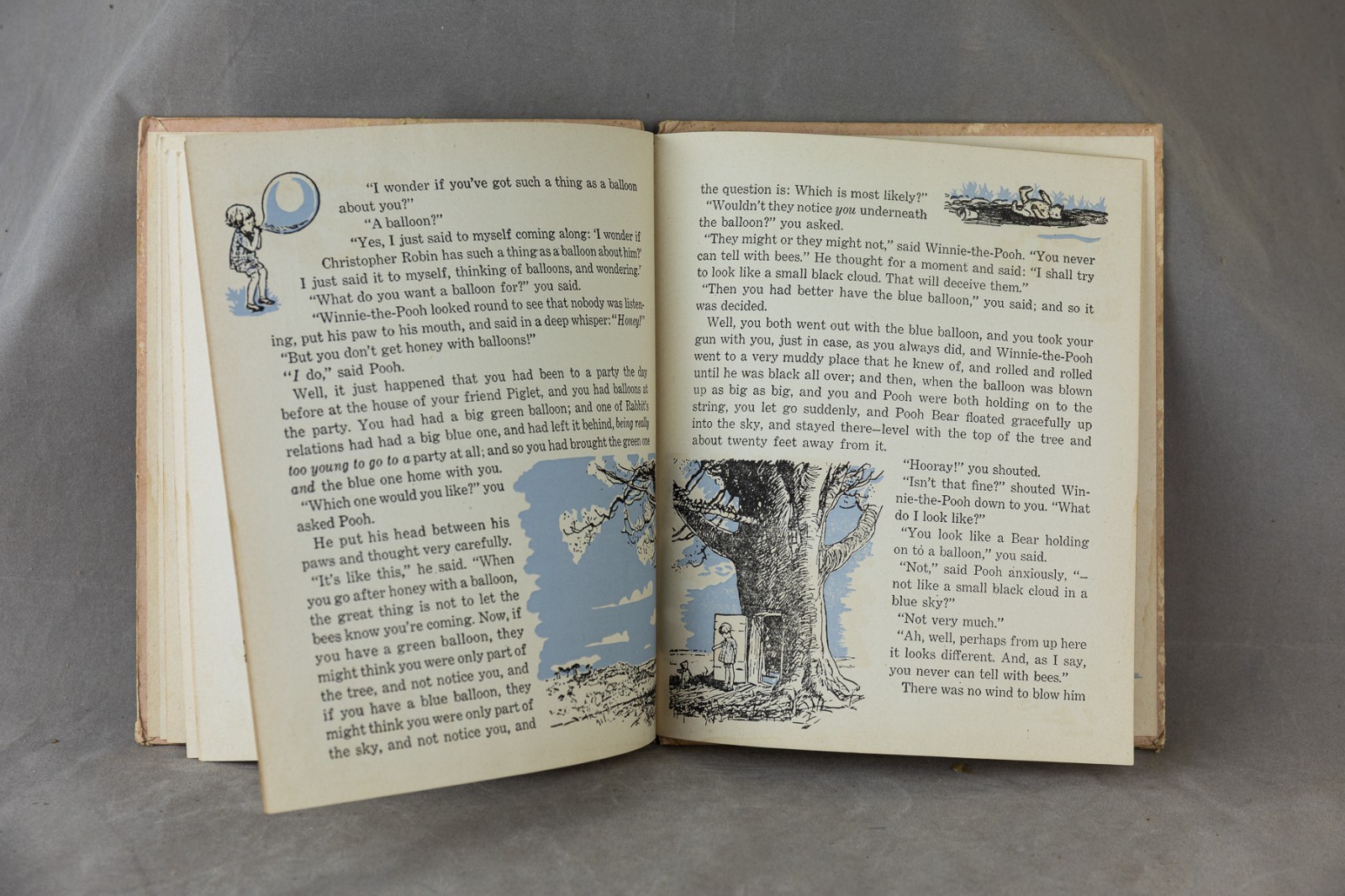 1947 Introducing Winnie-the-Pooh A.A. Milne E.H. Shepard Vintage Illustrated PB