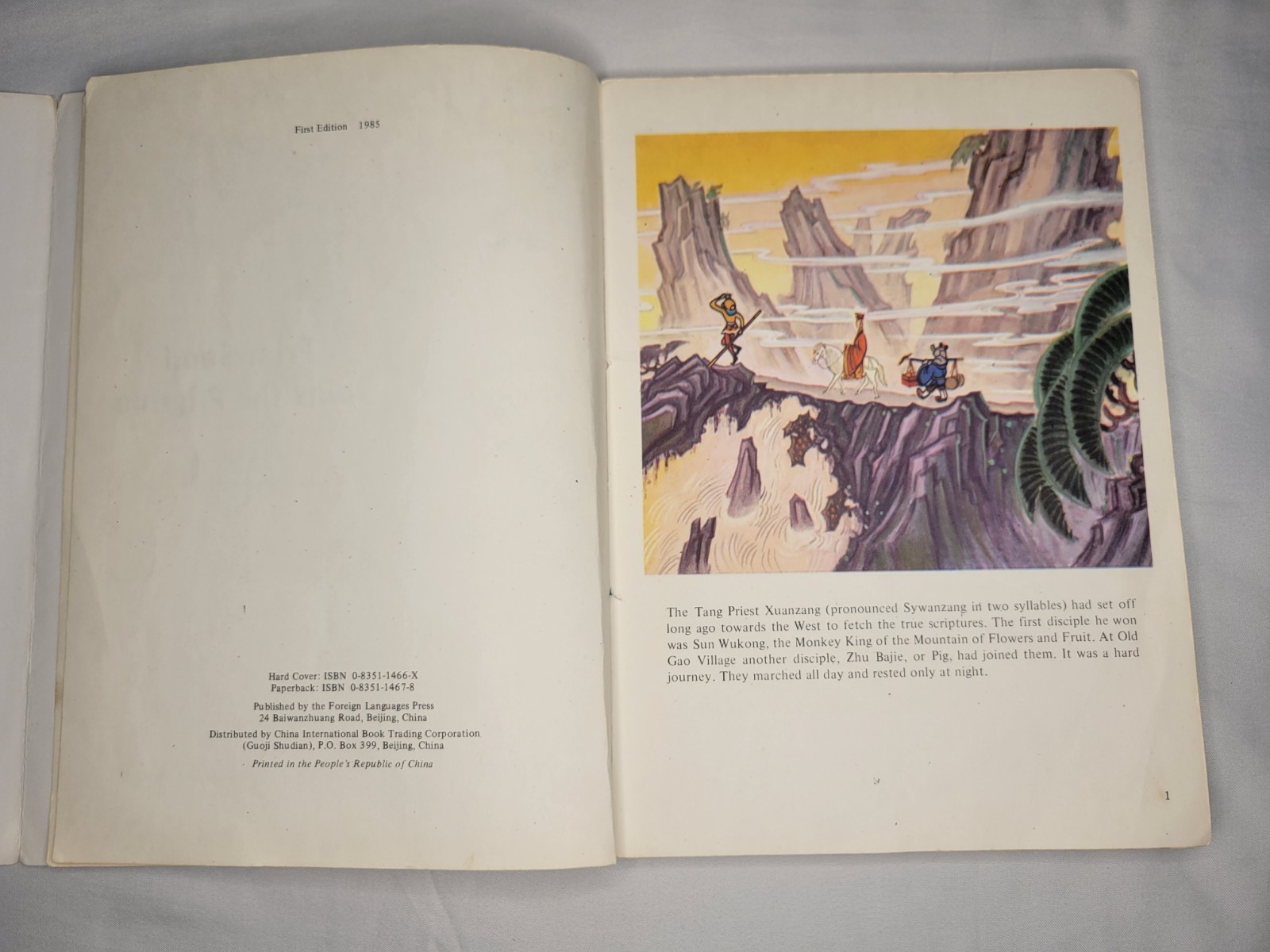 Two (2) Monkey Series Books First Edition 1985 – READ DESCRIPTION