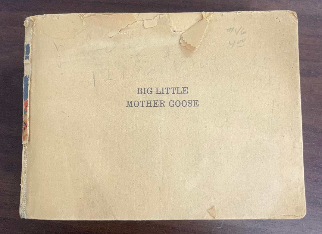 1934 576 Pages of Mother Goose Big Little Book 725