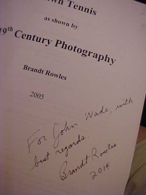LAWN TENNIS AS SHOWN by 19TH CENTURY PHOTOGRAPHY (2005, SIGNED