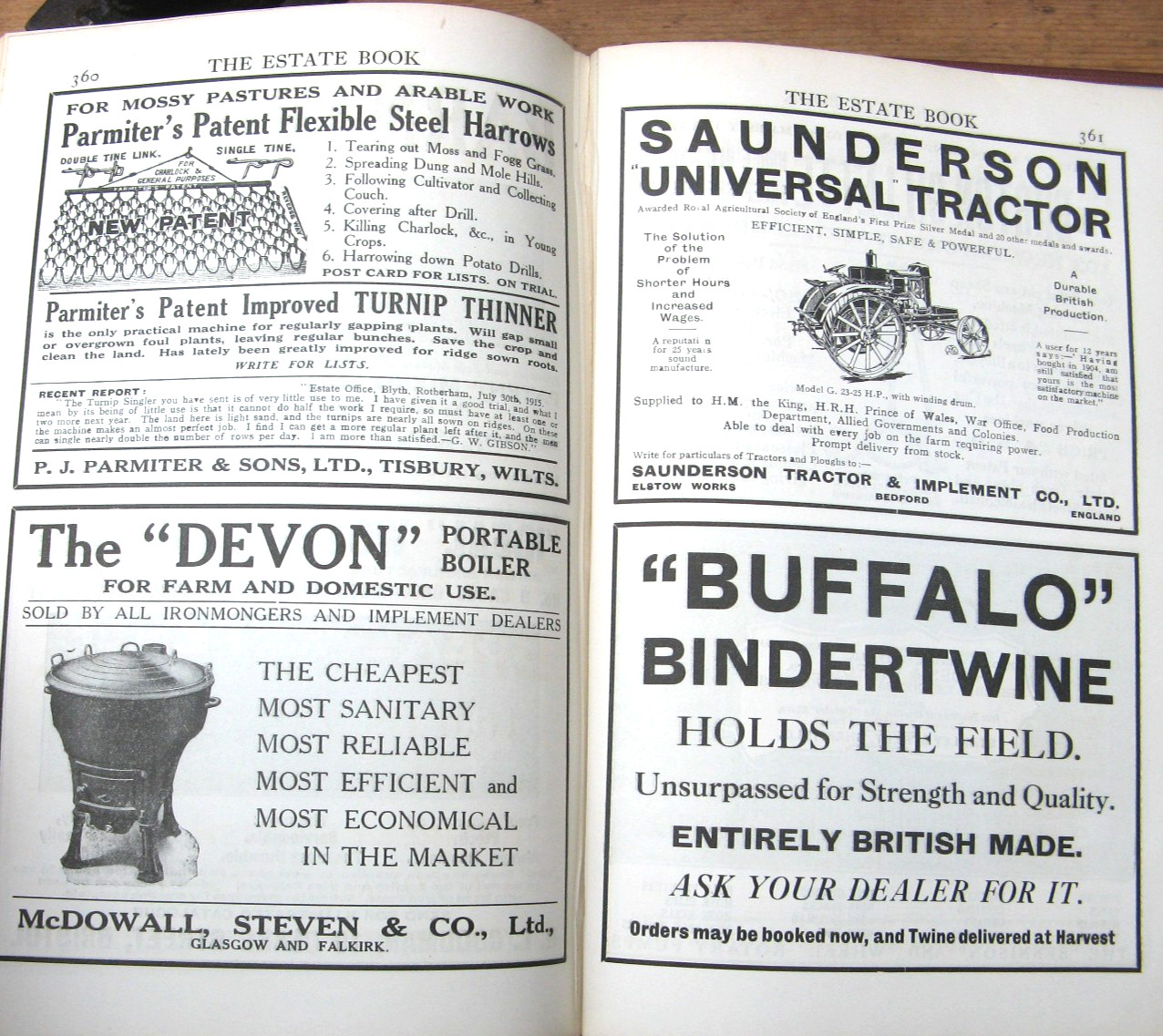 1919 The Country Gentlemen’s Estate Book