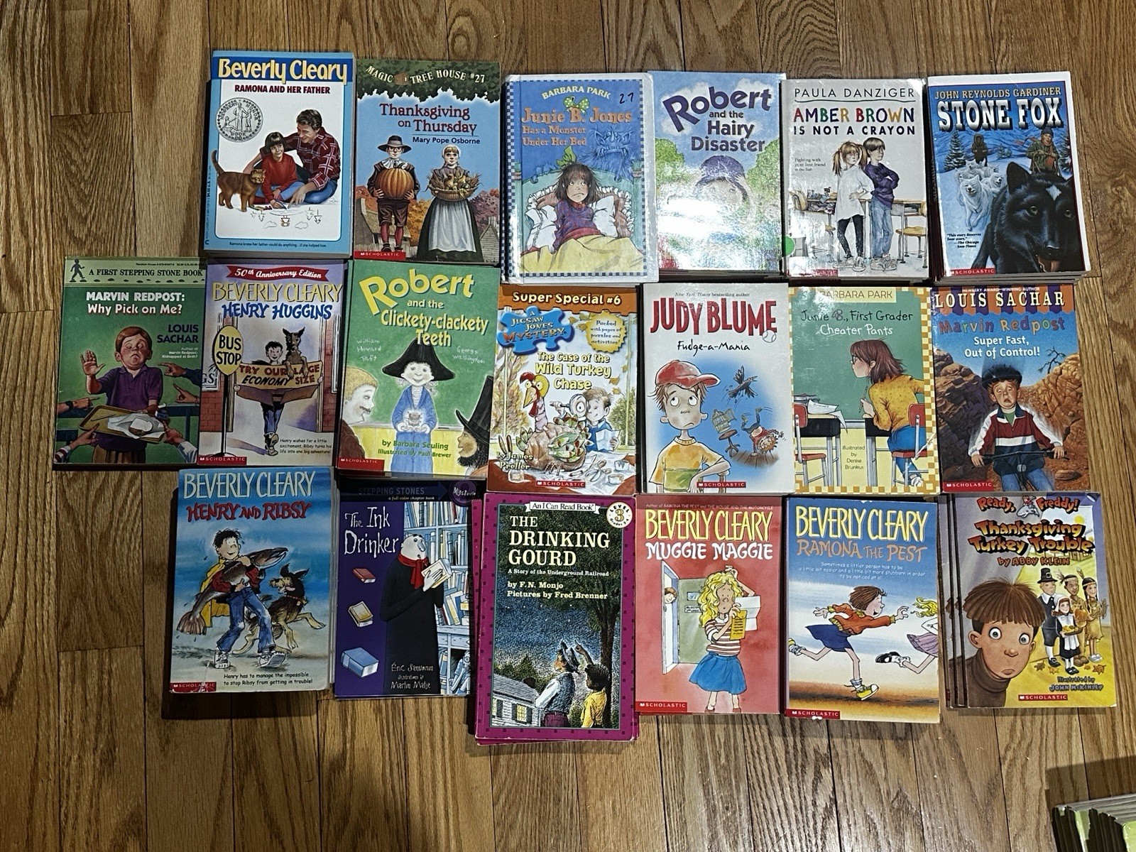 Bulk/Huge Lot of 15 Children’s Kids Chapter Books – Random – Free Shipping!