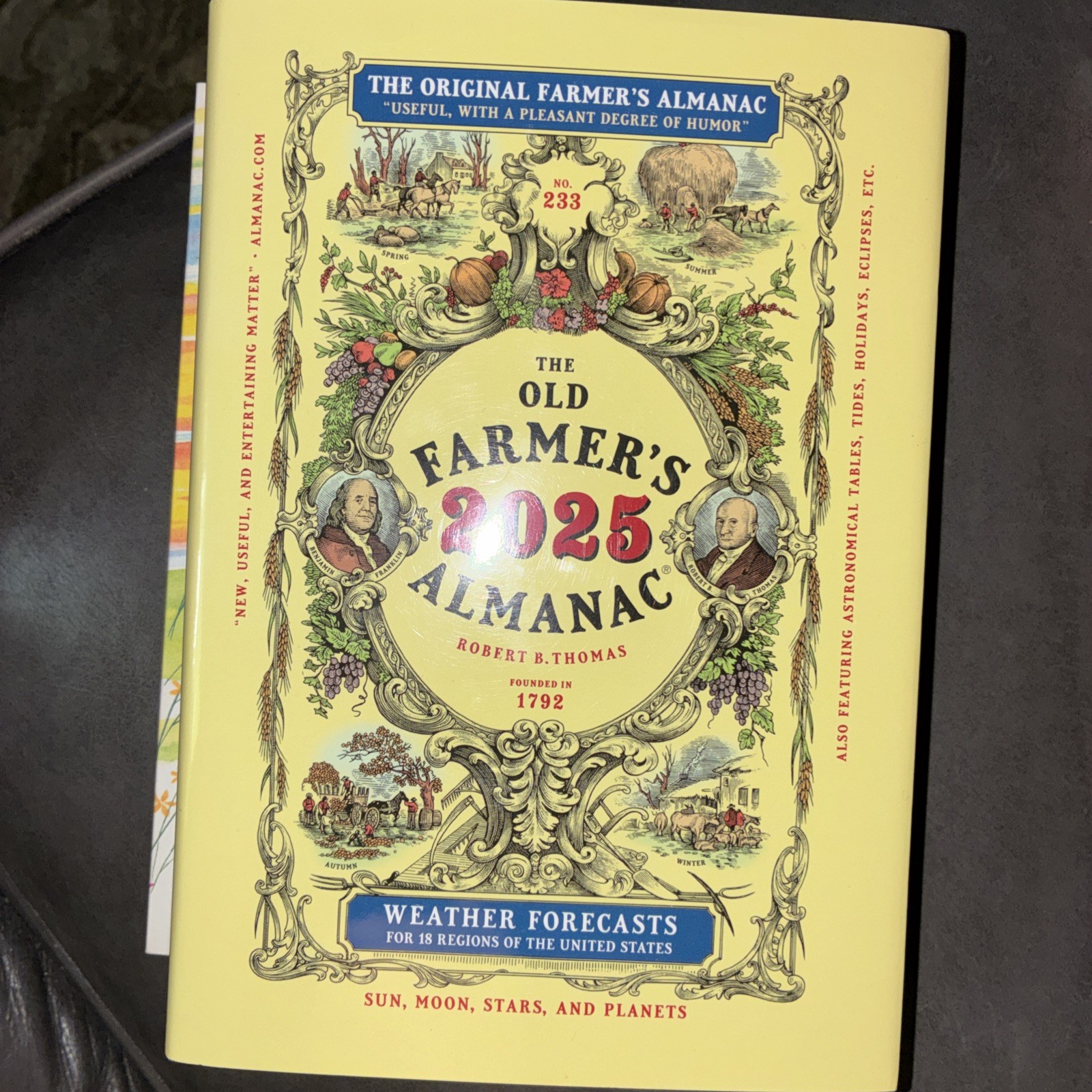 2025 Old Farmer’s Almanac by Old Farmer’s Old Farmer’s Almanac (2024, Hardcover)