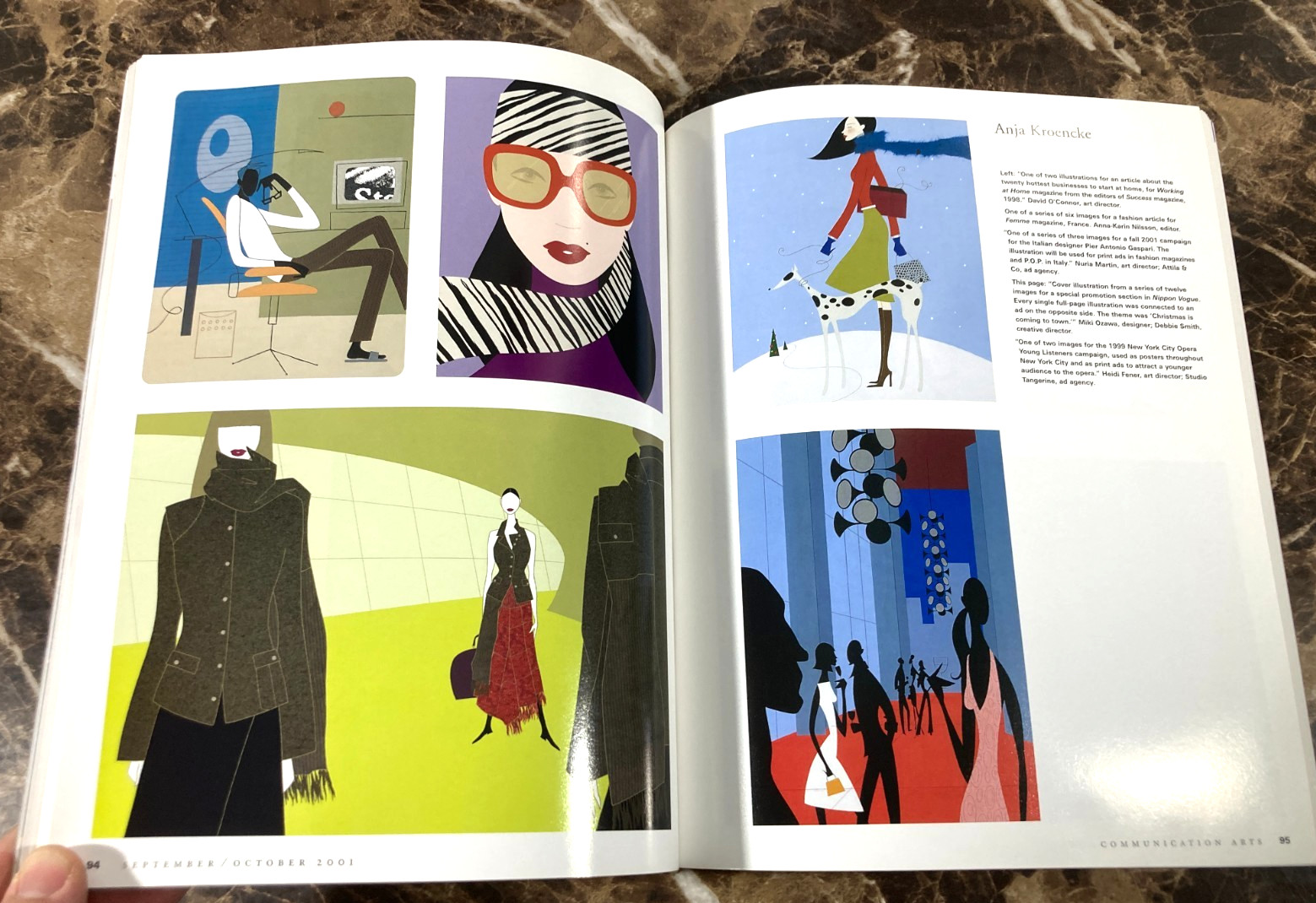 Lot of 9 Communication Arts Magazine Annuals 2000 2001 Advertising Illustration