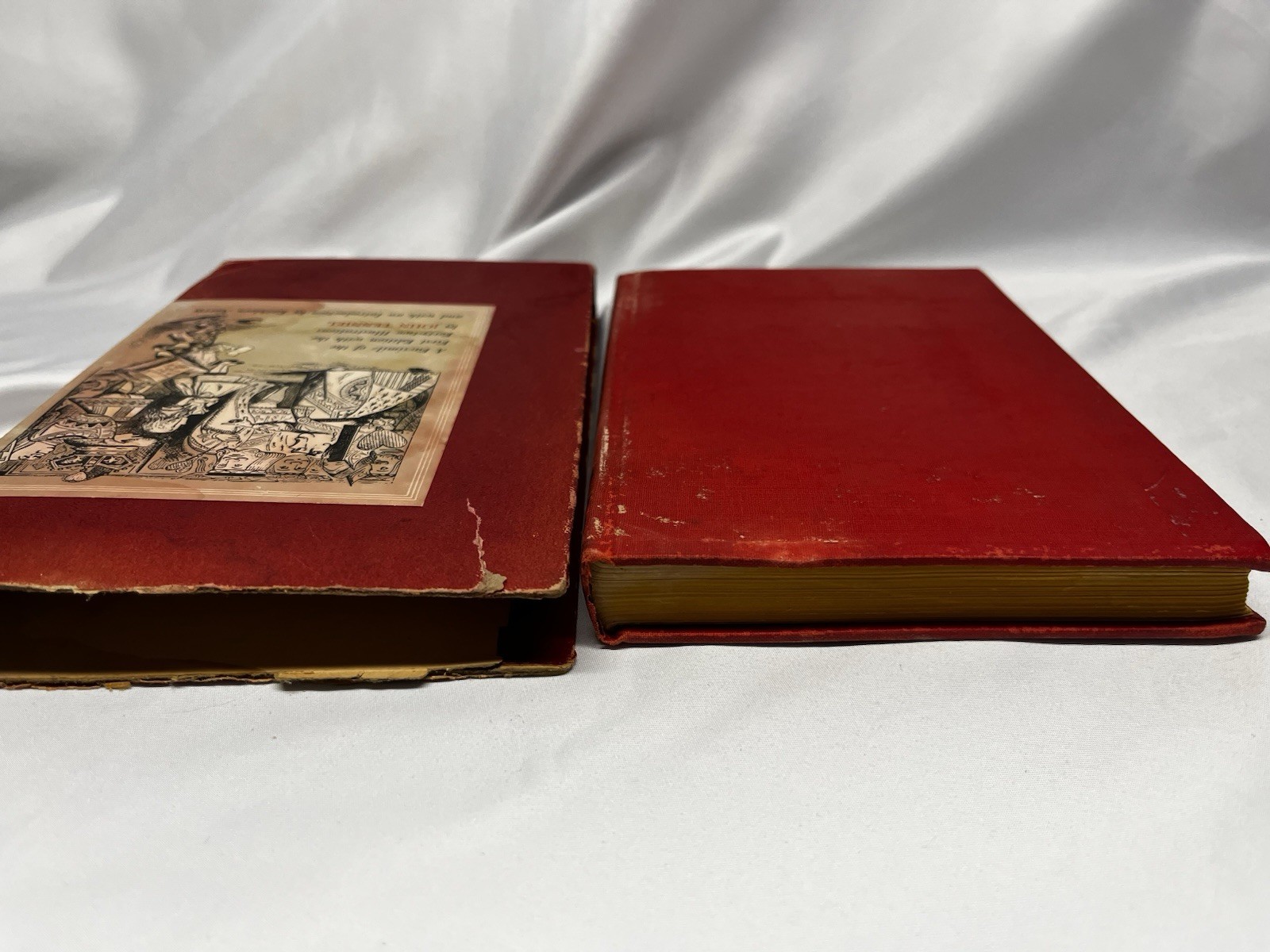 Lewis Carroll Alice’s Adventures Facsimile Hardcover Tenniel Doubleday 1942 DJ