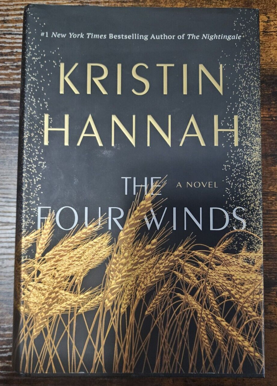The Four Wins by Kristin Hannah(2021,Hardcover) 1st Edition Great Condition HCDJ