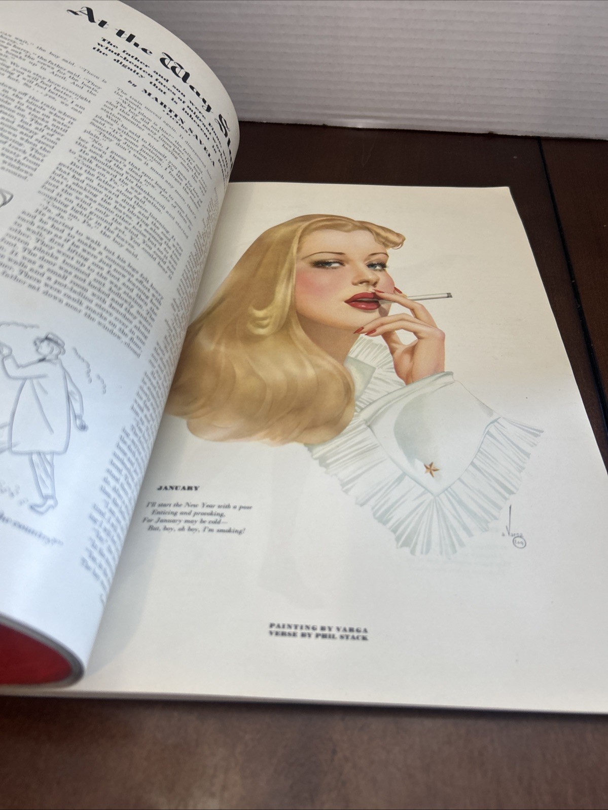 ESQUIRE MAGAZINE JANUARY 1942 – VARGA PINUPS – GREAT ADS – GREAT ART