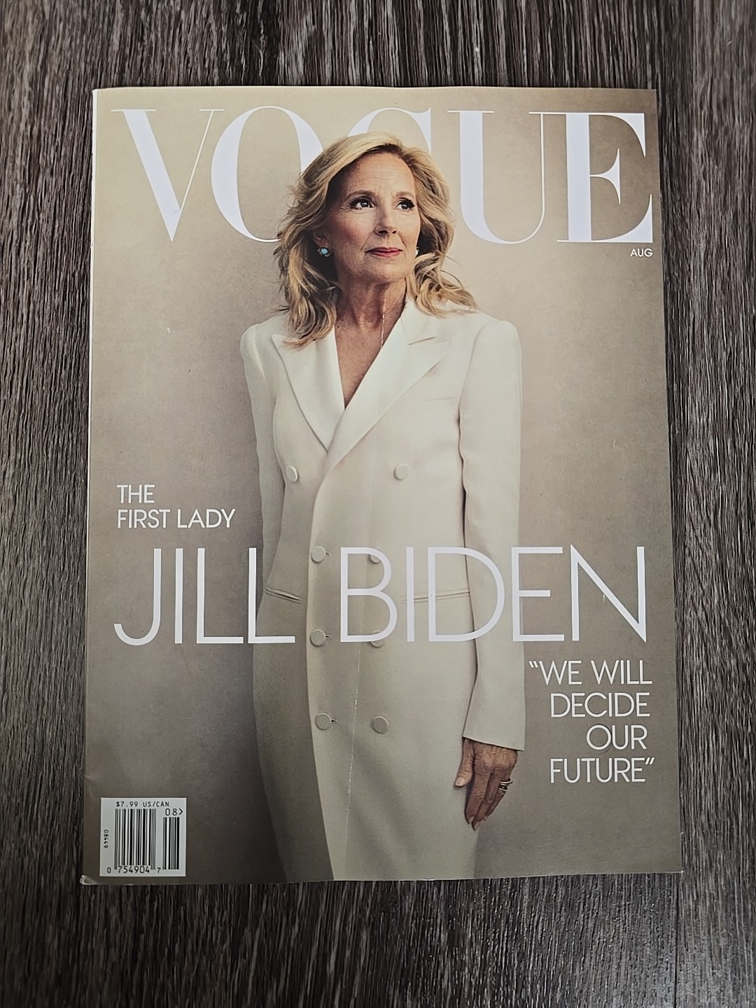 Vogue Dr. Jill Biden “The First Lady” Issue August 2024 Magazine