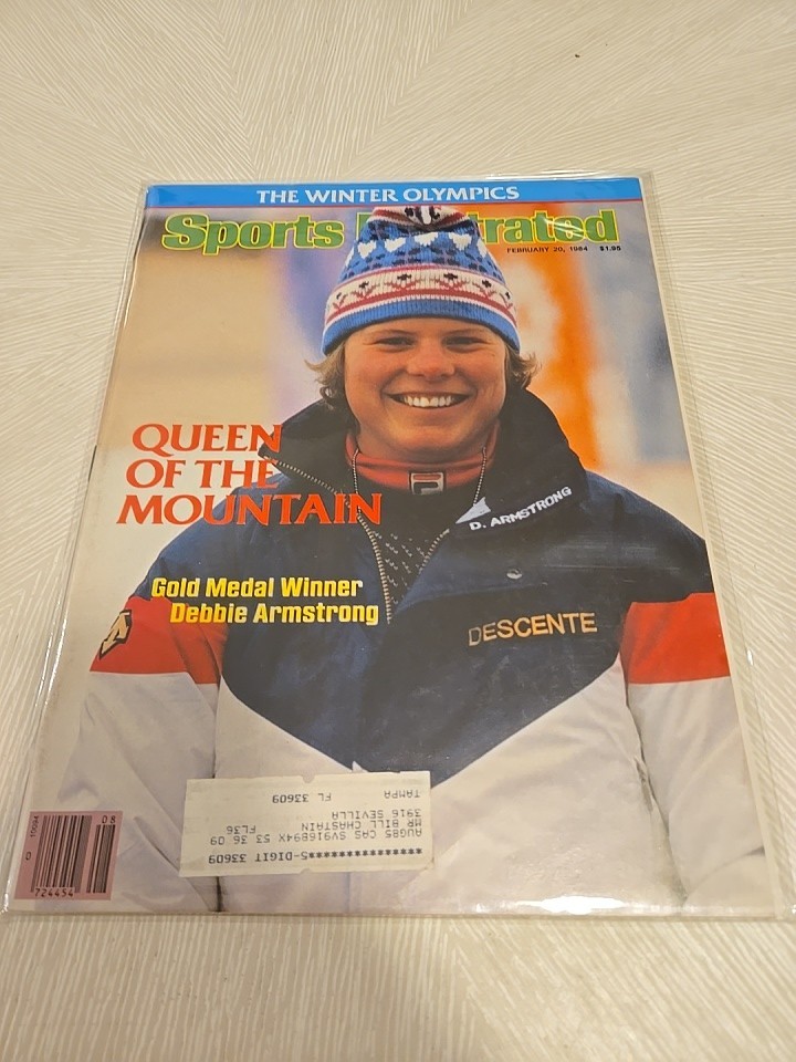 1984 February 24 , Sports Illustrated Magazine, Queen Of The Mountain