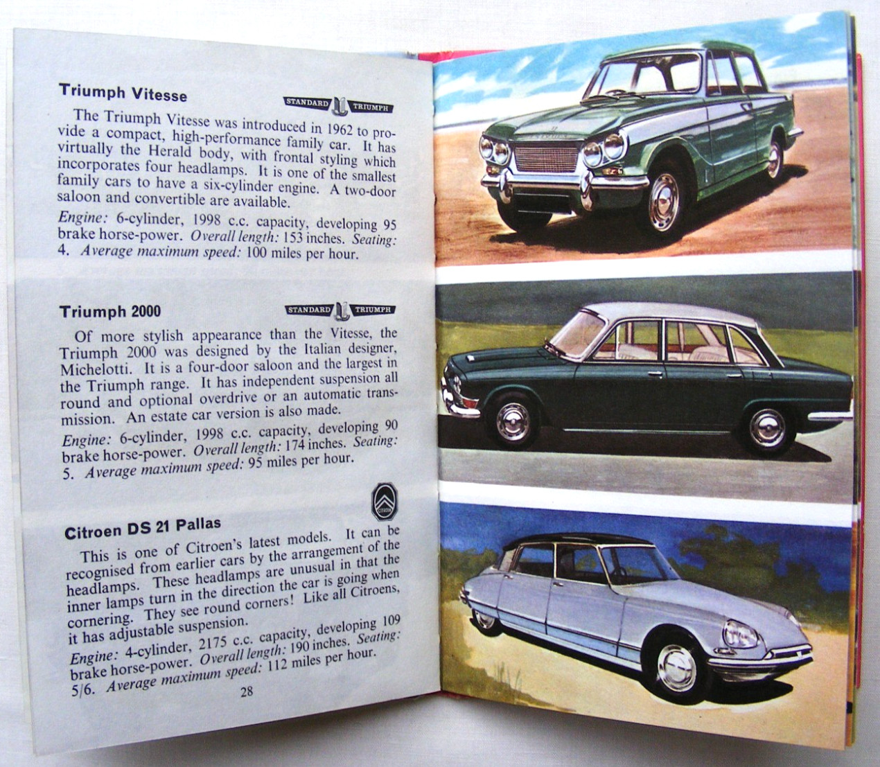 Ladybird Book – Motor Cars -Recognition-Series 584 – Good/Very Good +FREE COVER+
