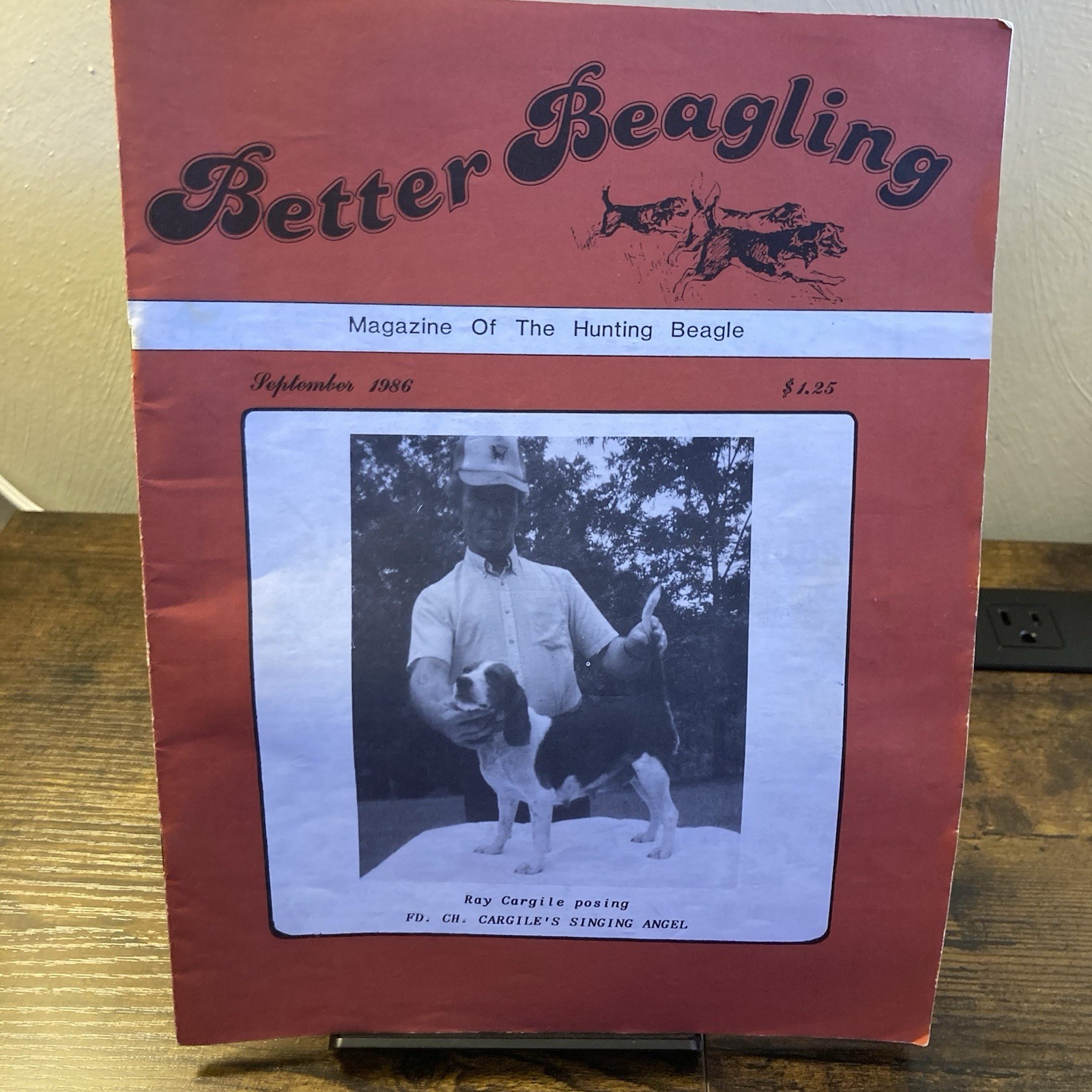 Better Beagling Magazine Hunting Beagle September 1986 Book