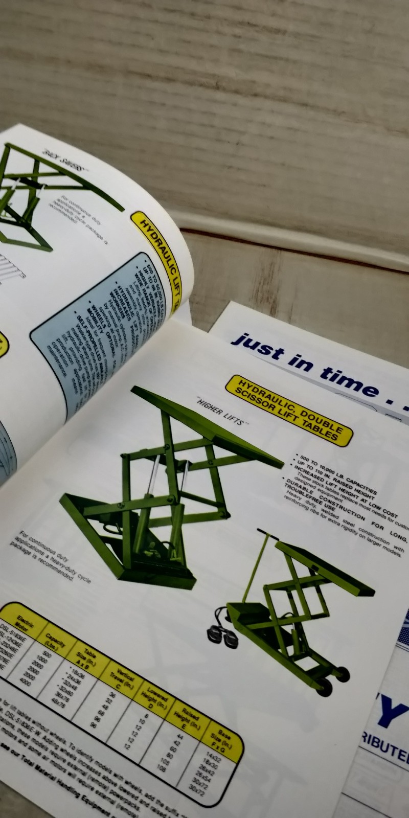 1991 ATI Air Technical Industries Inc catalogs / brochures lifts cranes C7