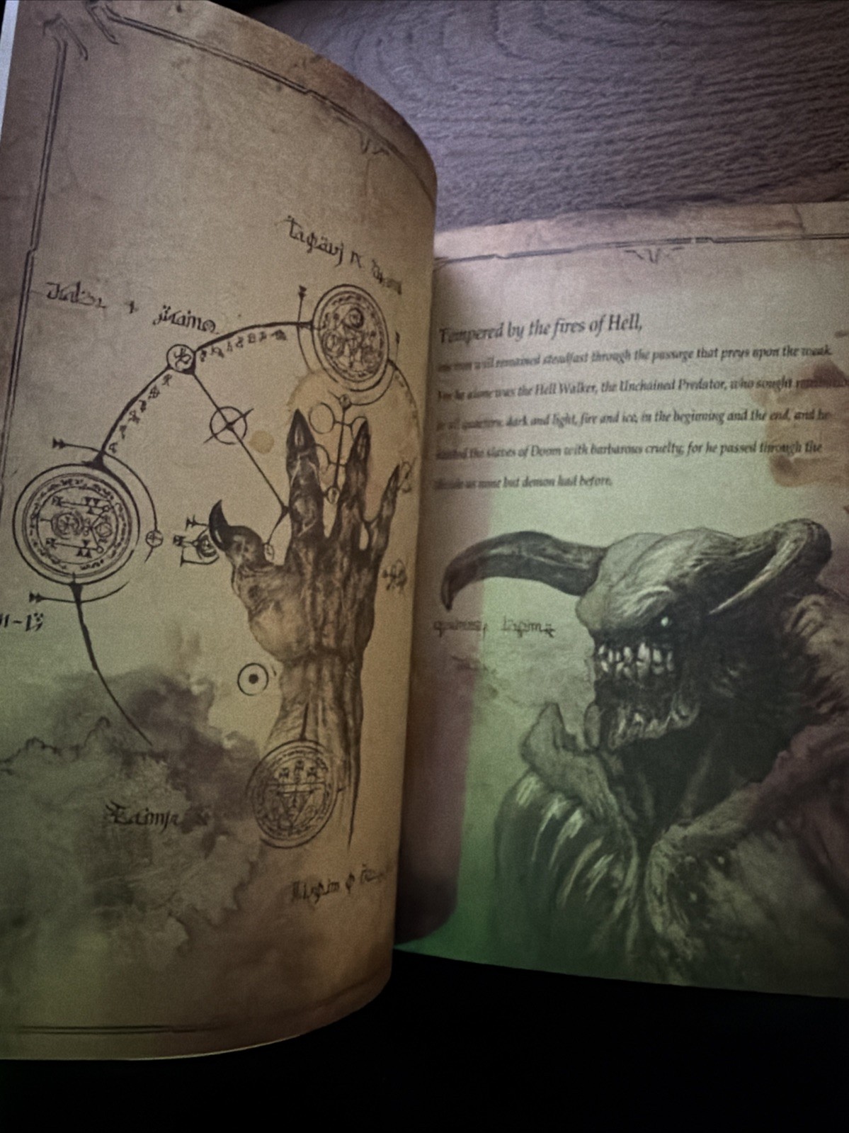 DOOM Eternal – Collector’s Edition Lore Art Book/Journal by ID Software