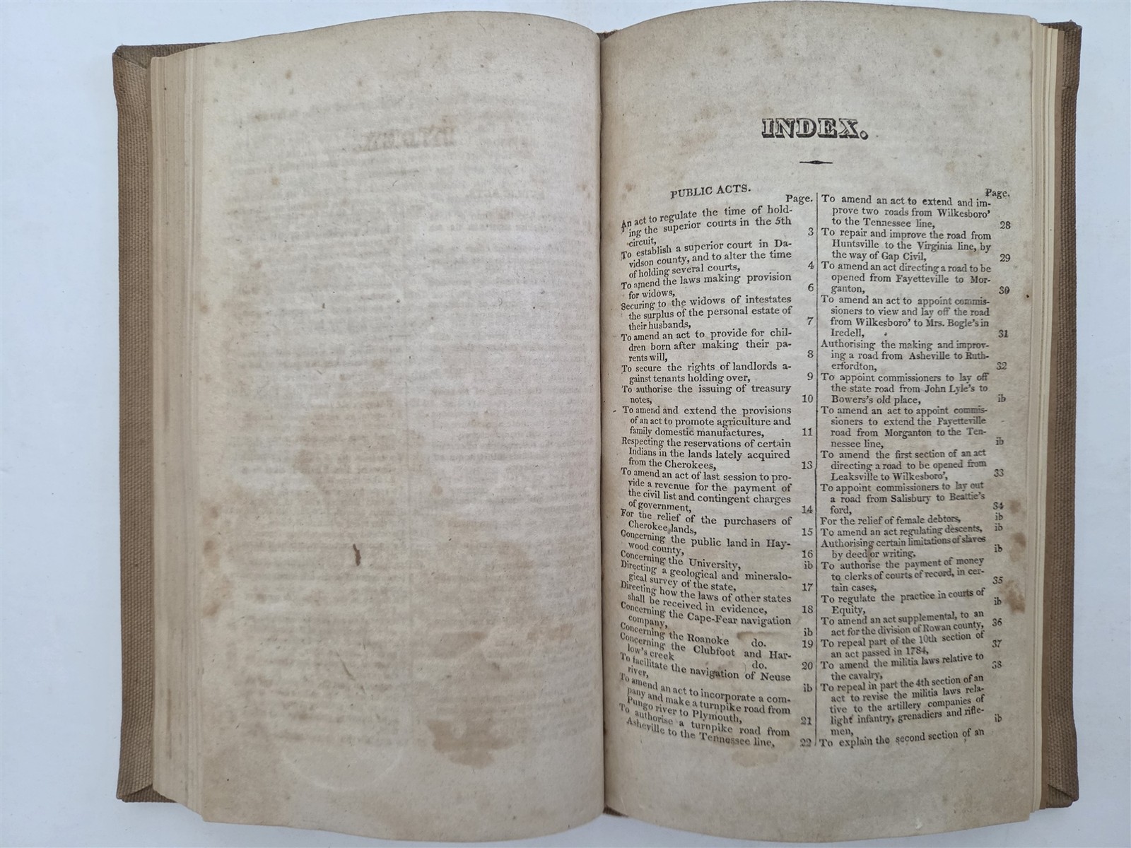 1824 antique NORTH CAROLINA LAW cherokee slavery free person color history