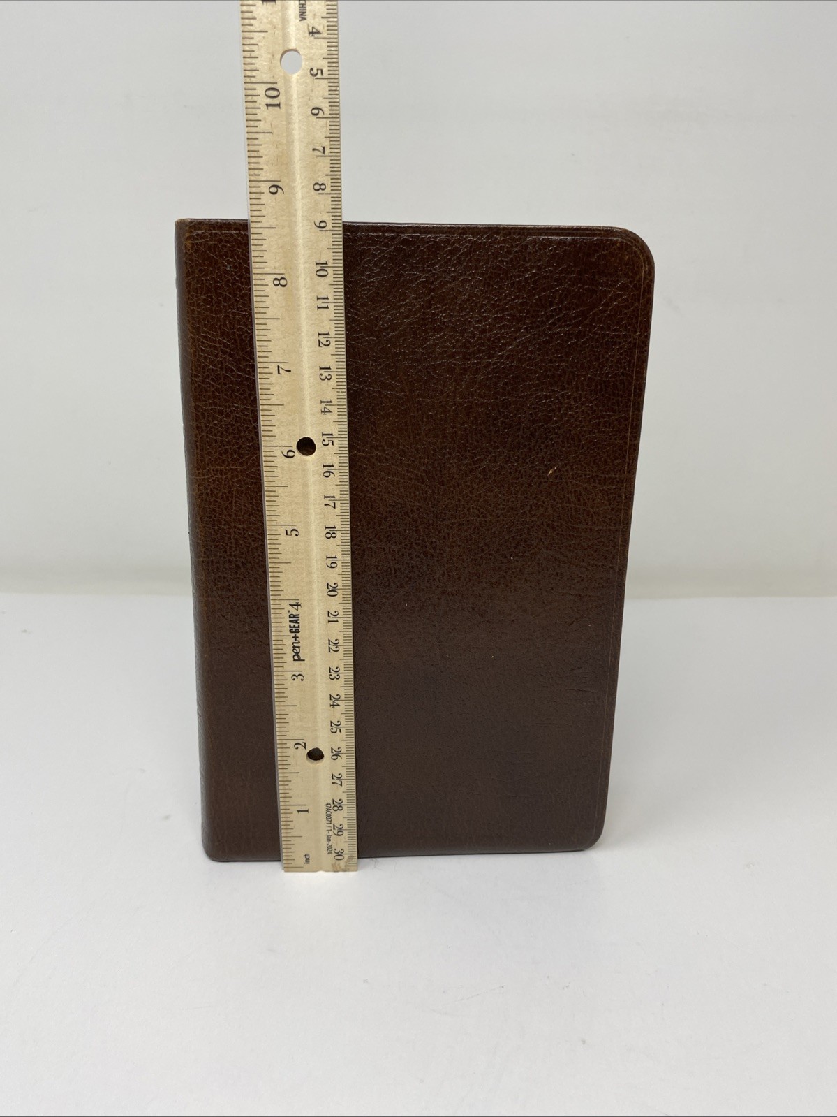 Rice Reference Bible KJV Genuine Cowhide Red Letter 1981 Nelson Limited Edition