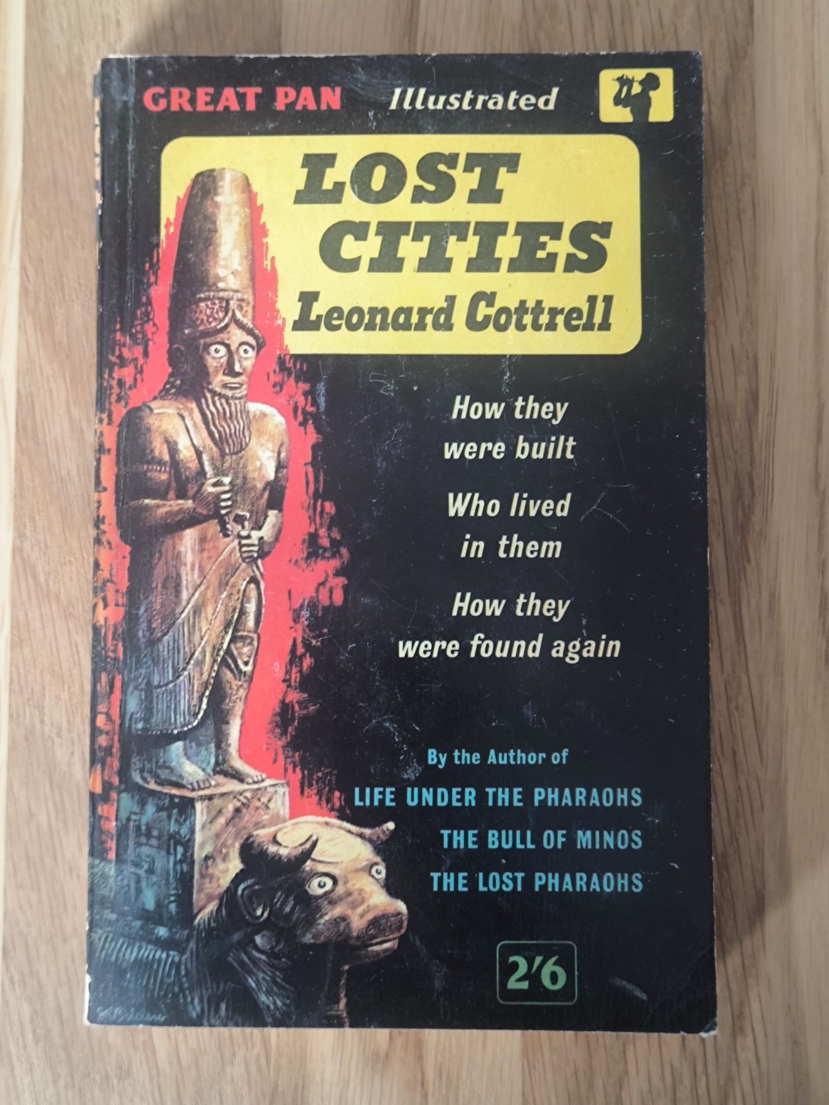 Lost Cities by Leonard Cottrell 1959 Great Pan Illustrated