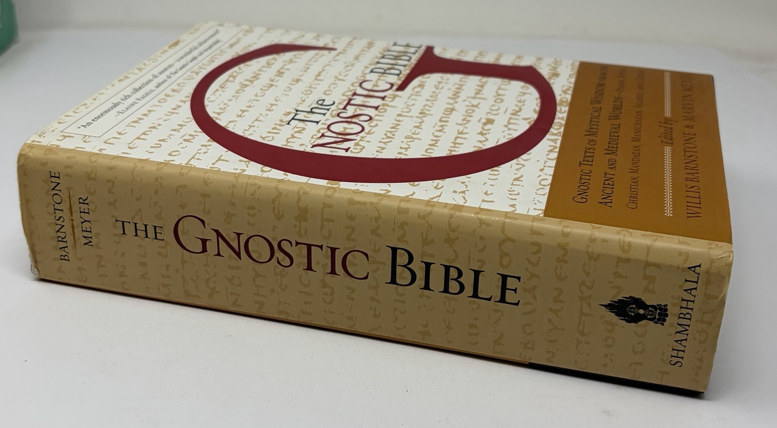 Gnostic Bible : Texts of Mystical Wisdom from the Ancient & Medieval Worlds Book